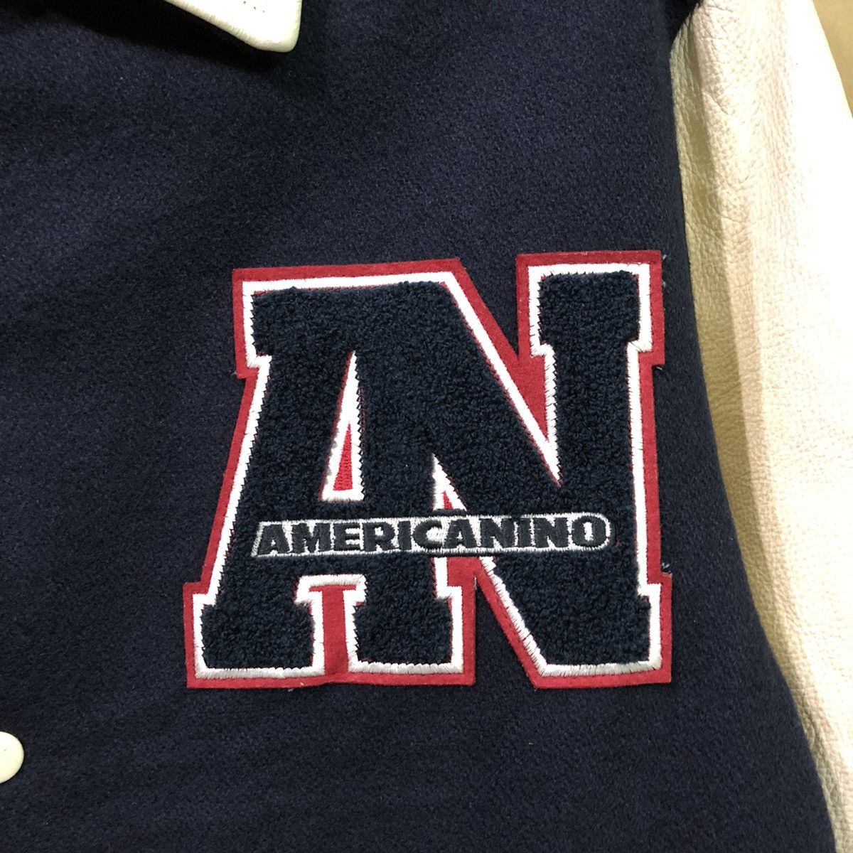 Vintage Vintage Americanino Varsity Jacket Size US M / EU 48-50 / 2 - 2 Thumbnail