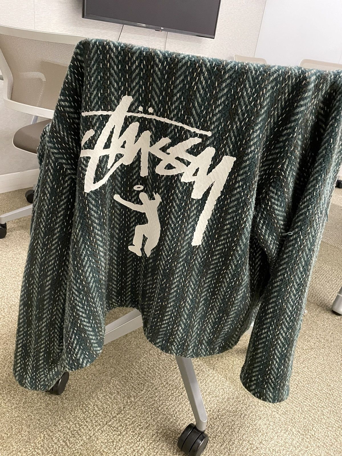 Stussy Stussy x Union Hooded Zip Poncho | Grailed