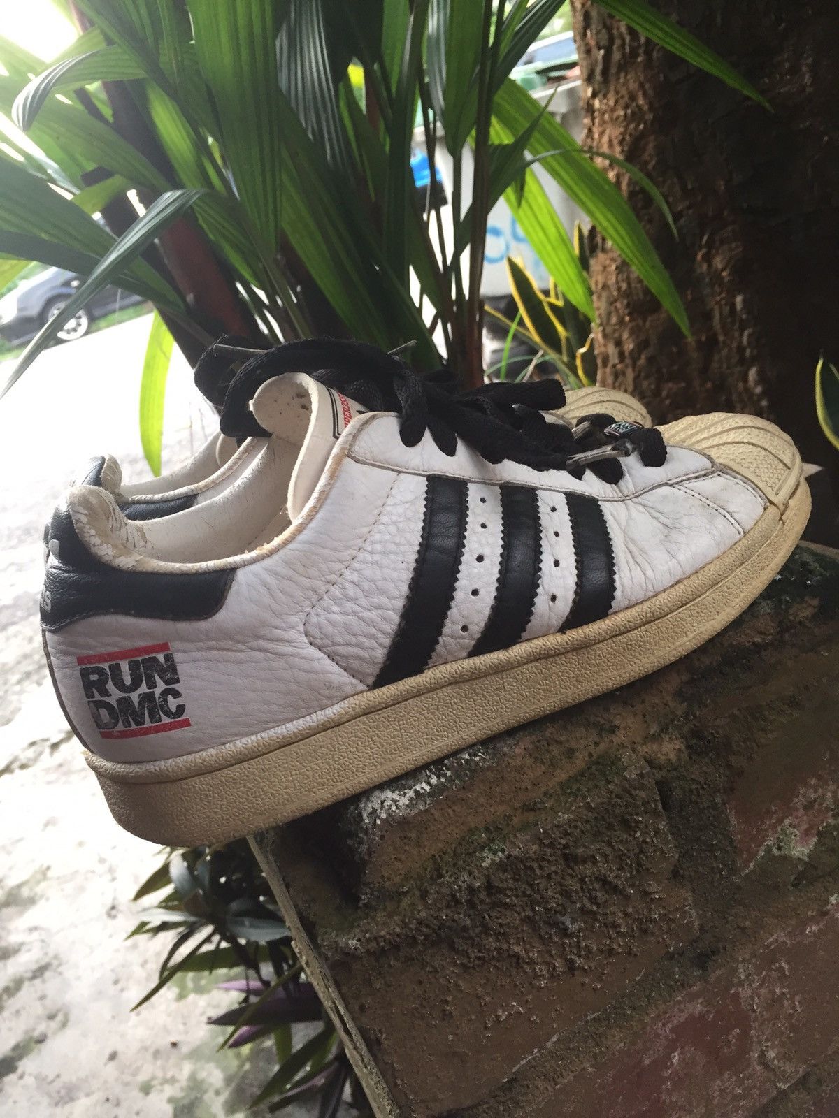 Vintage Anniversary Adidas Superstar X Run DMC UK4