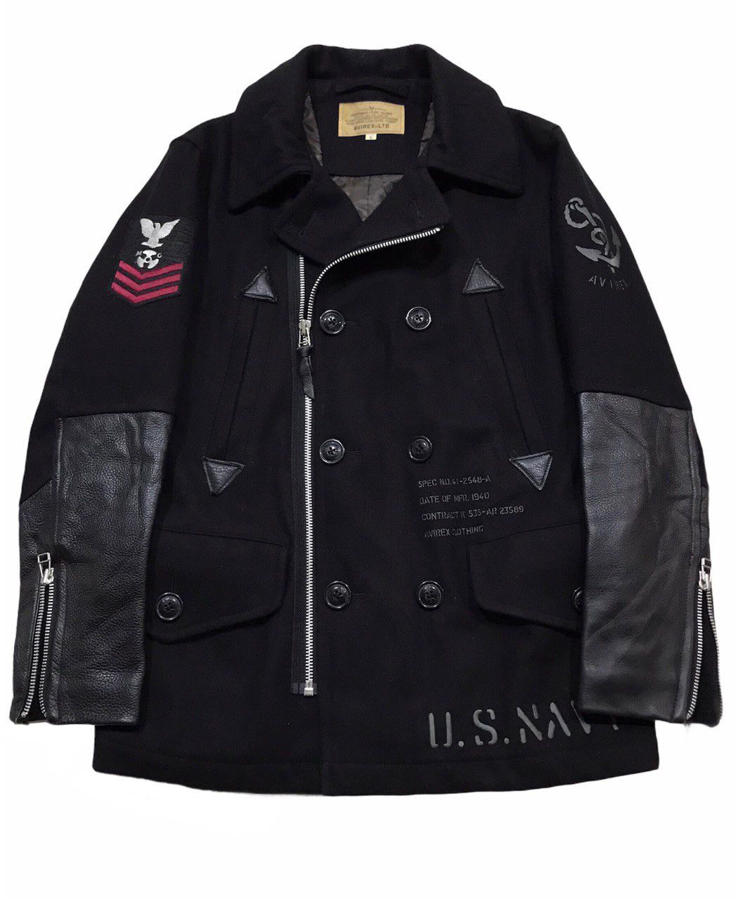 Avirex Type- A6 USN Heavyweight Coat Size US L / EU 52-54 / 3 - 7 Thumbnail