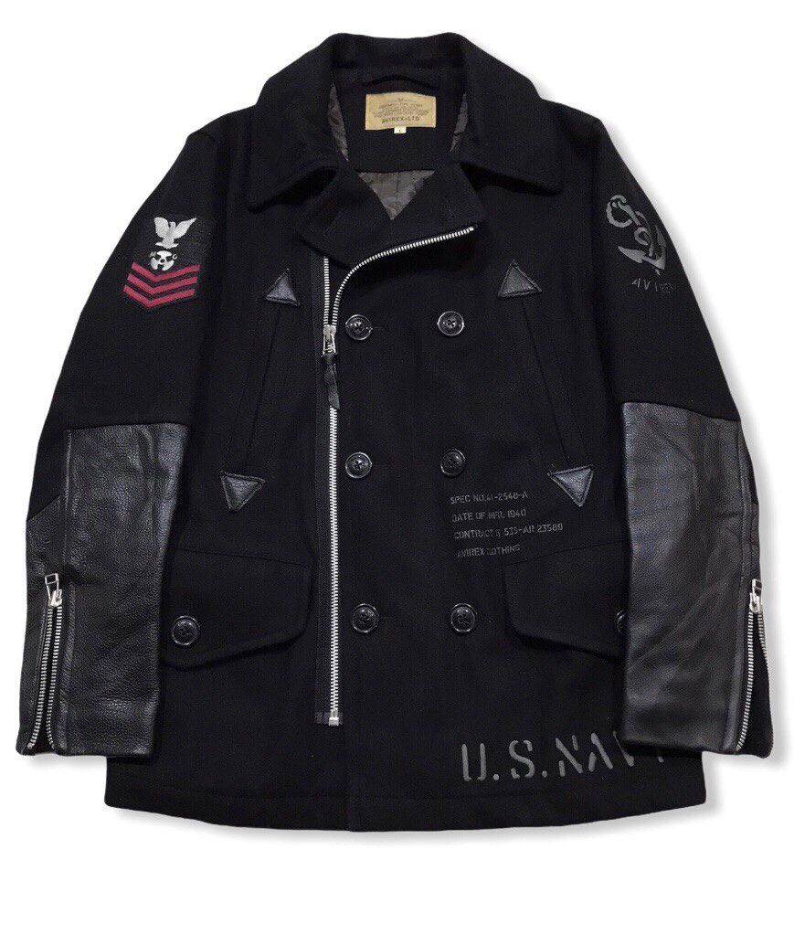 Avirex Type- A6 USN Heavyweight Coat Size US L / EU 52-54 / 3 - 1 Thumbnail
