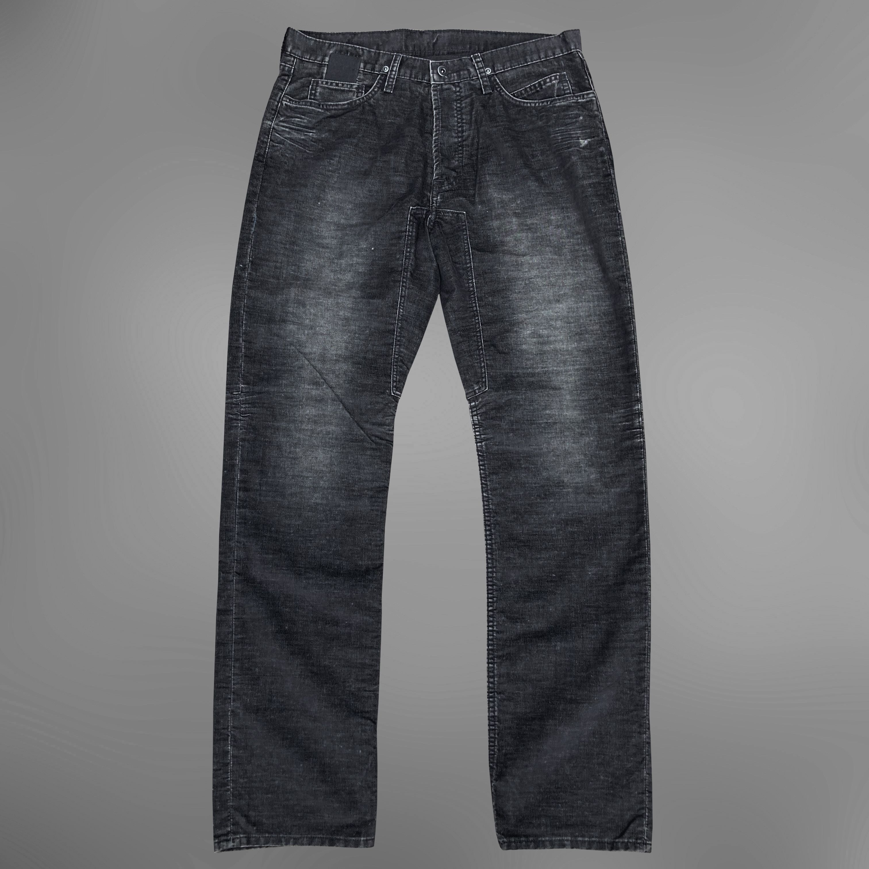 Rick Owens × Rick Owens Drkshdw Rick Owens SLAB Corduroy Jeans size 34 Size US 34 / EU 50 - 1 Thumbnail