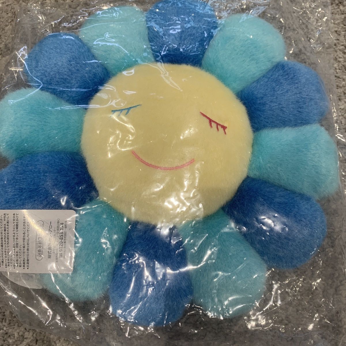 Takashi Murakami Takashi Murakami light blue 30cm flower pillow cushion Size ONE SIZE - 7 Thumbnail