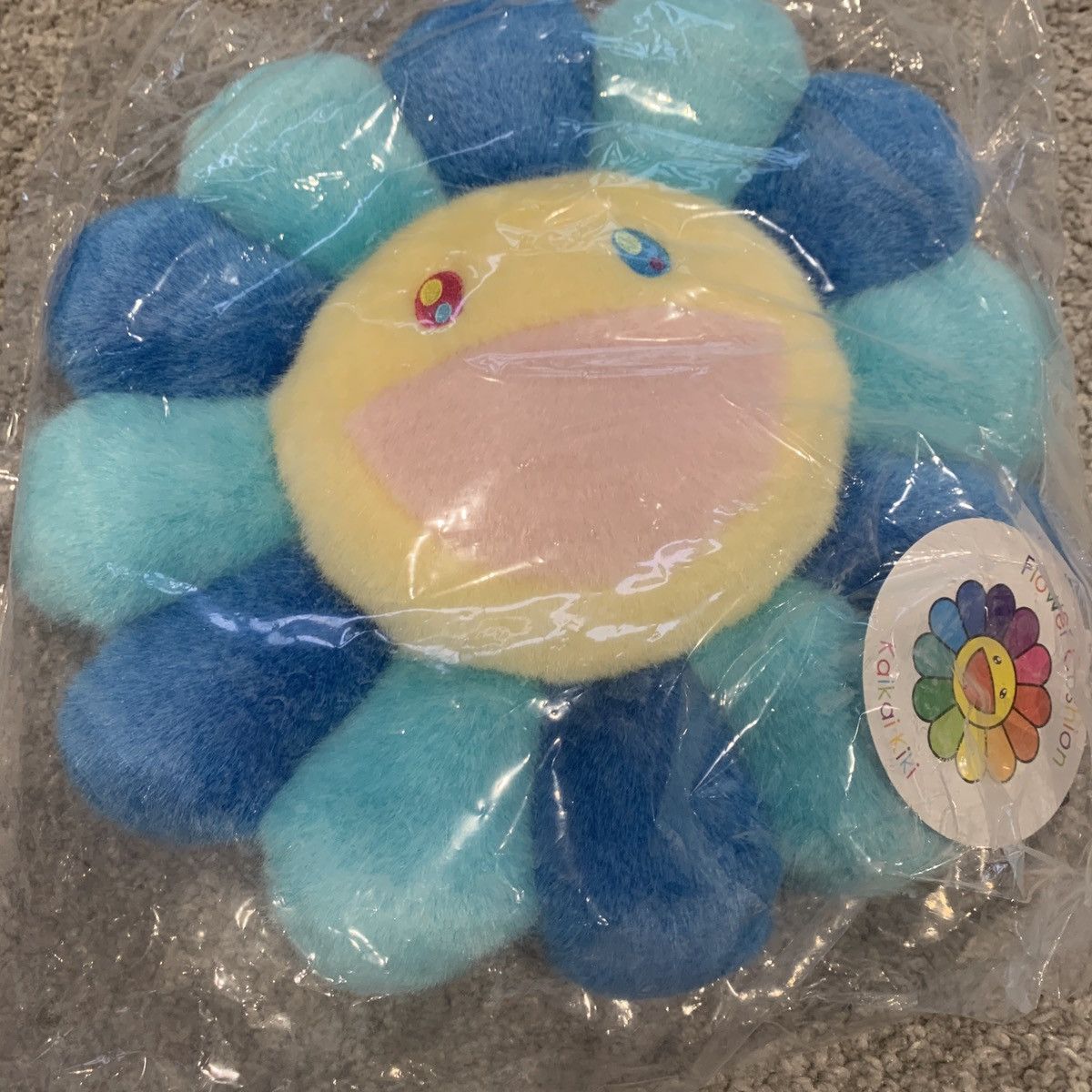 Takashi Murakami Takashi Murakami light blue 30cm flower pillow cushion Size ONE SIZE - 6 Thumbnail