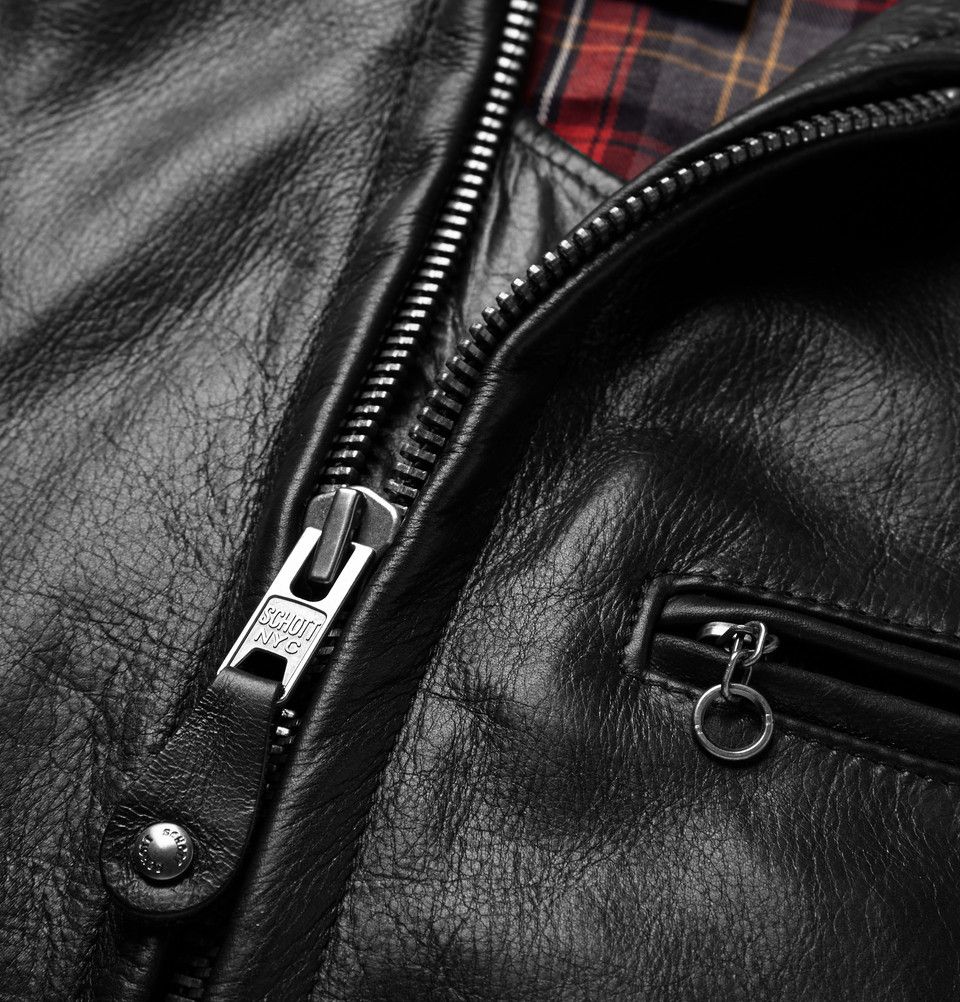 Schott Perfecto Leather Racer Jacket Size US M / EU 48-50 / 2 - 5 Thumbnail