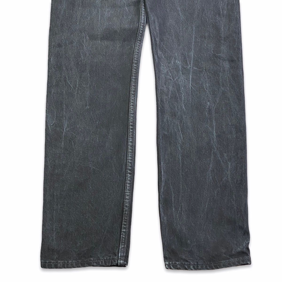 Levi's × Vintage Vintage 90s Levi's 501 Black Denim Jeans Size US 28 / EU 44 - 3 Thumbnail