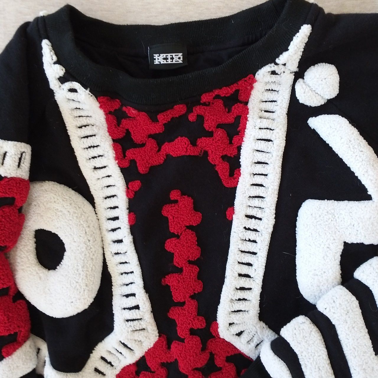 KTZ Inuit Motif Cotton Sweater Size US XS / EU 42 / 0 - 3 Thumbnail