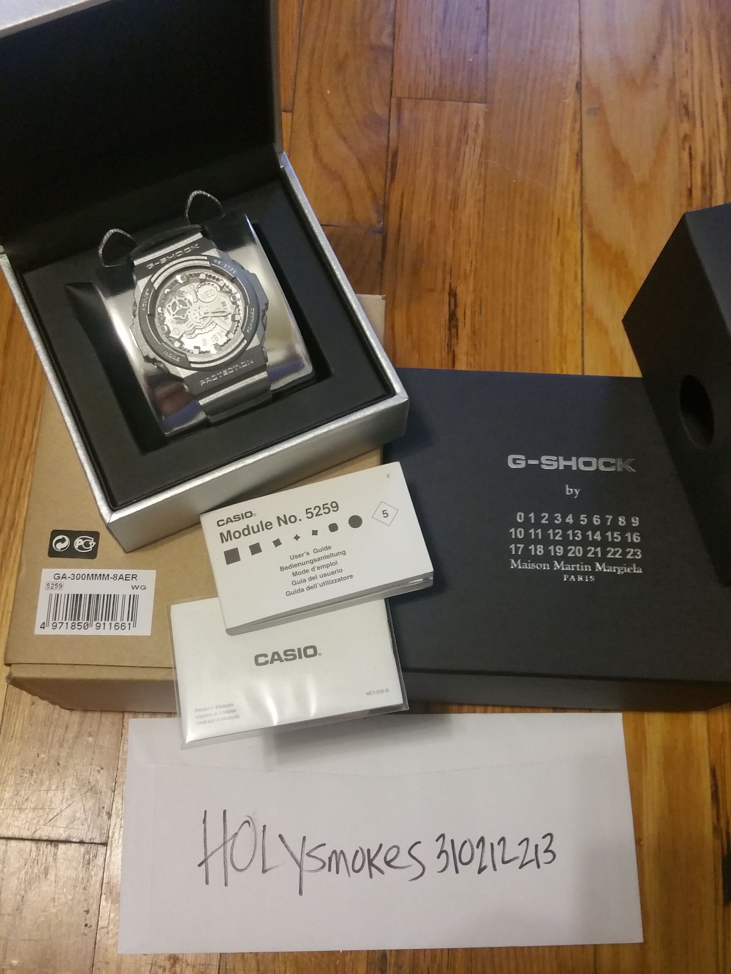 g shock x maison martin margiela