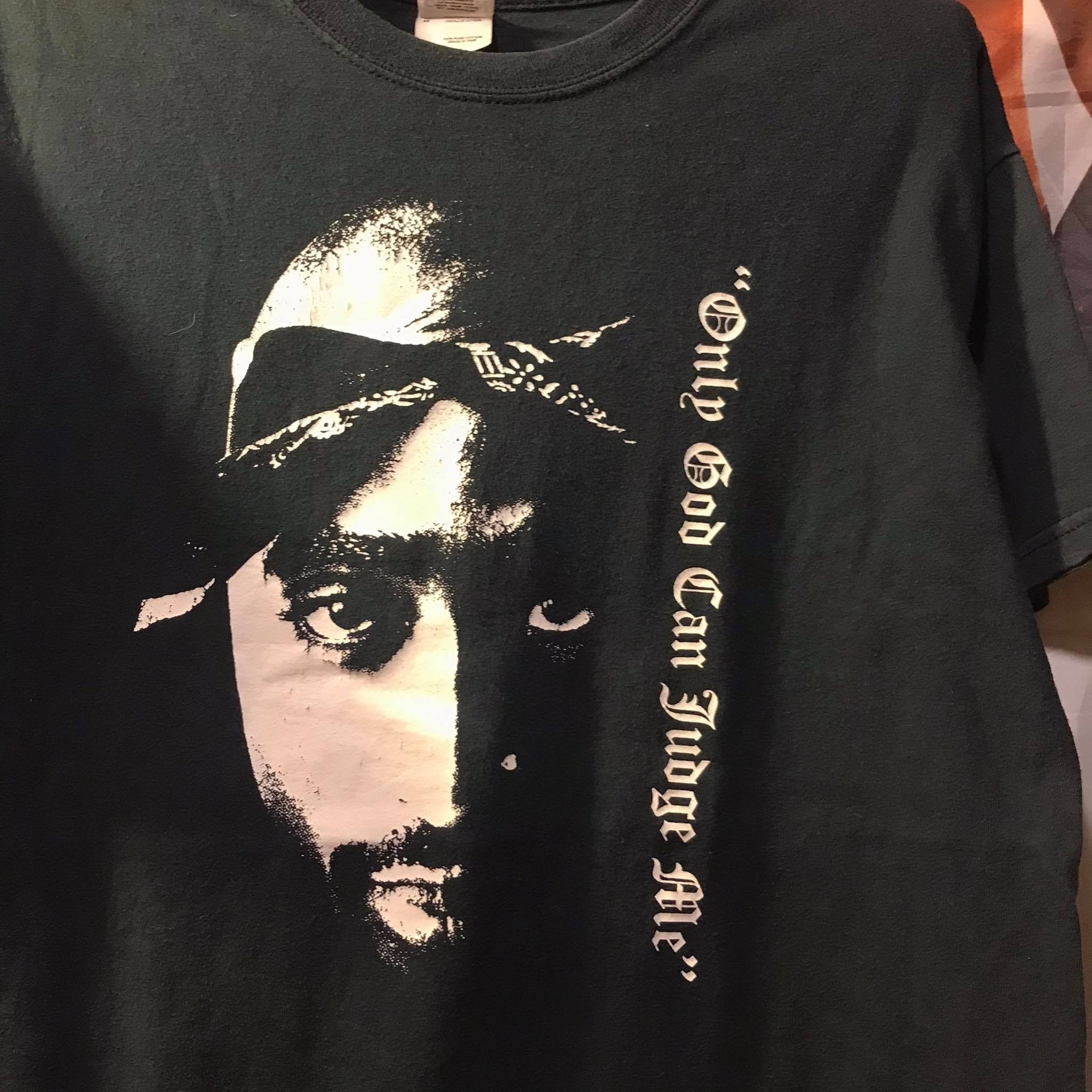 Rap Tees × Vintage Tupac Shakur 2Pac Only God Can Judge Me Rap Tee 00s Size US M / EU 48-50 / 2 - 2 Thumbnail