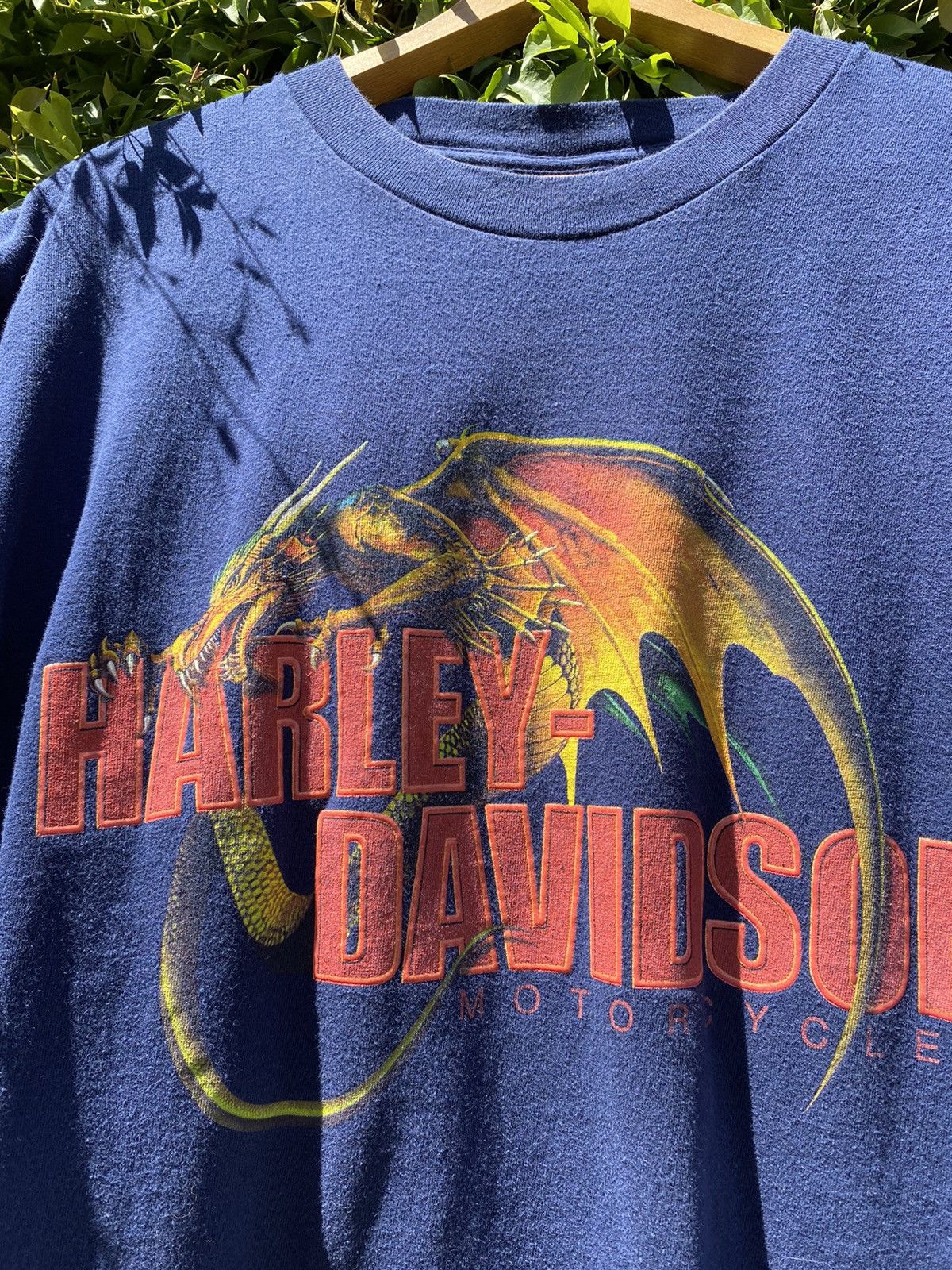 Harley Davidson × Vintage Vintage 2000 Harley Davidson Dragon 🐉/ XL Size US L / EU 52-54 / 3 - 2 Thumbnail