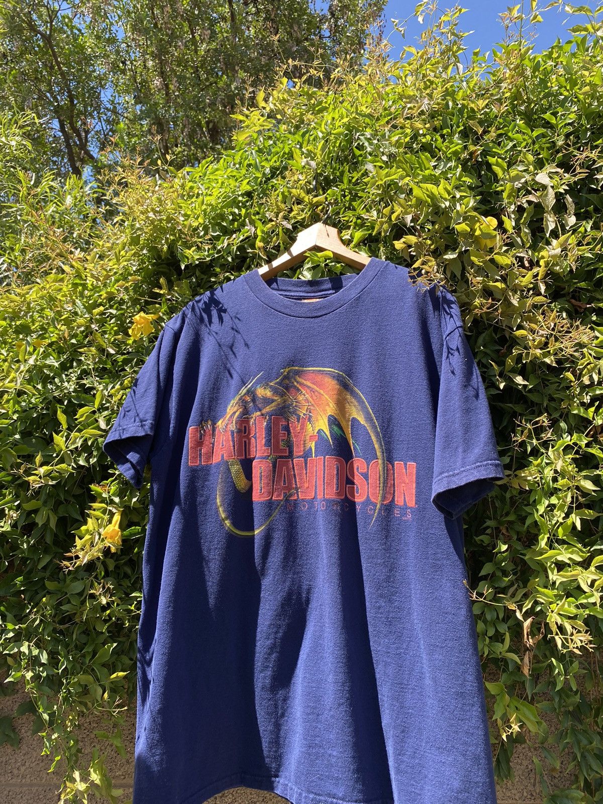 Harley Davidson × Vintage Vintage 2000 Harley Davidson Dragon 🐉/ XL Size US L / EU 52-54 / 3 - 1 Thumbnail