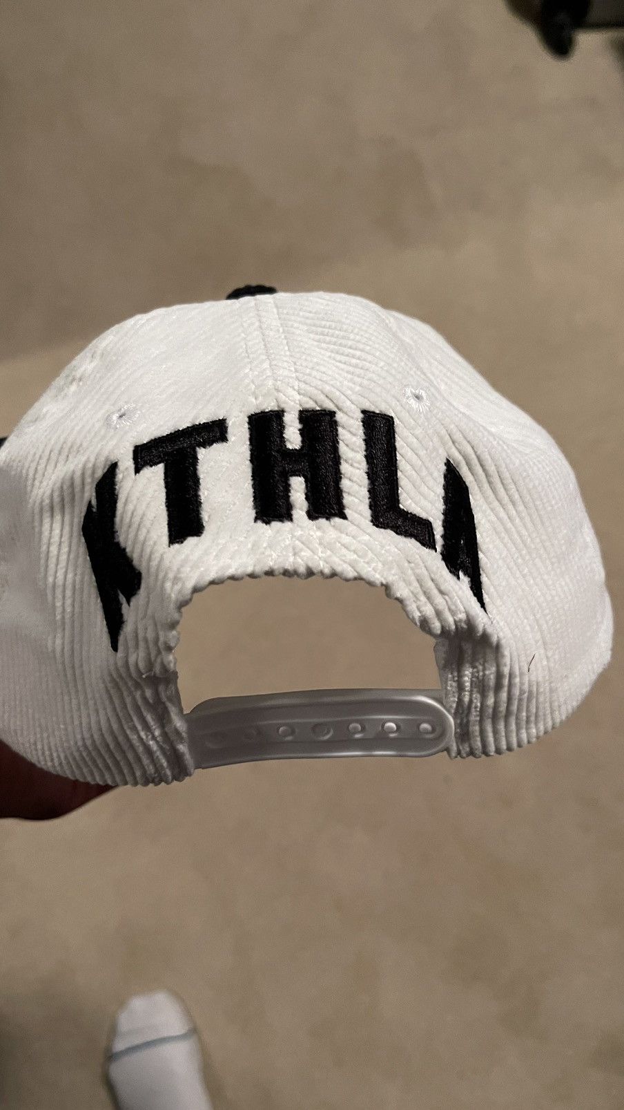 KILLTHEHYPE on sale Chicago White Six Corduroy 2 Tone Hat