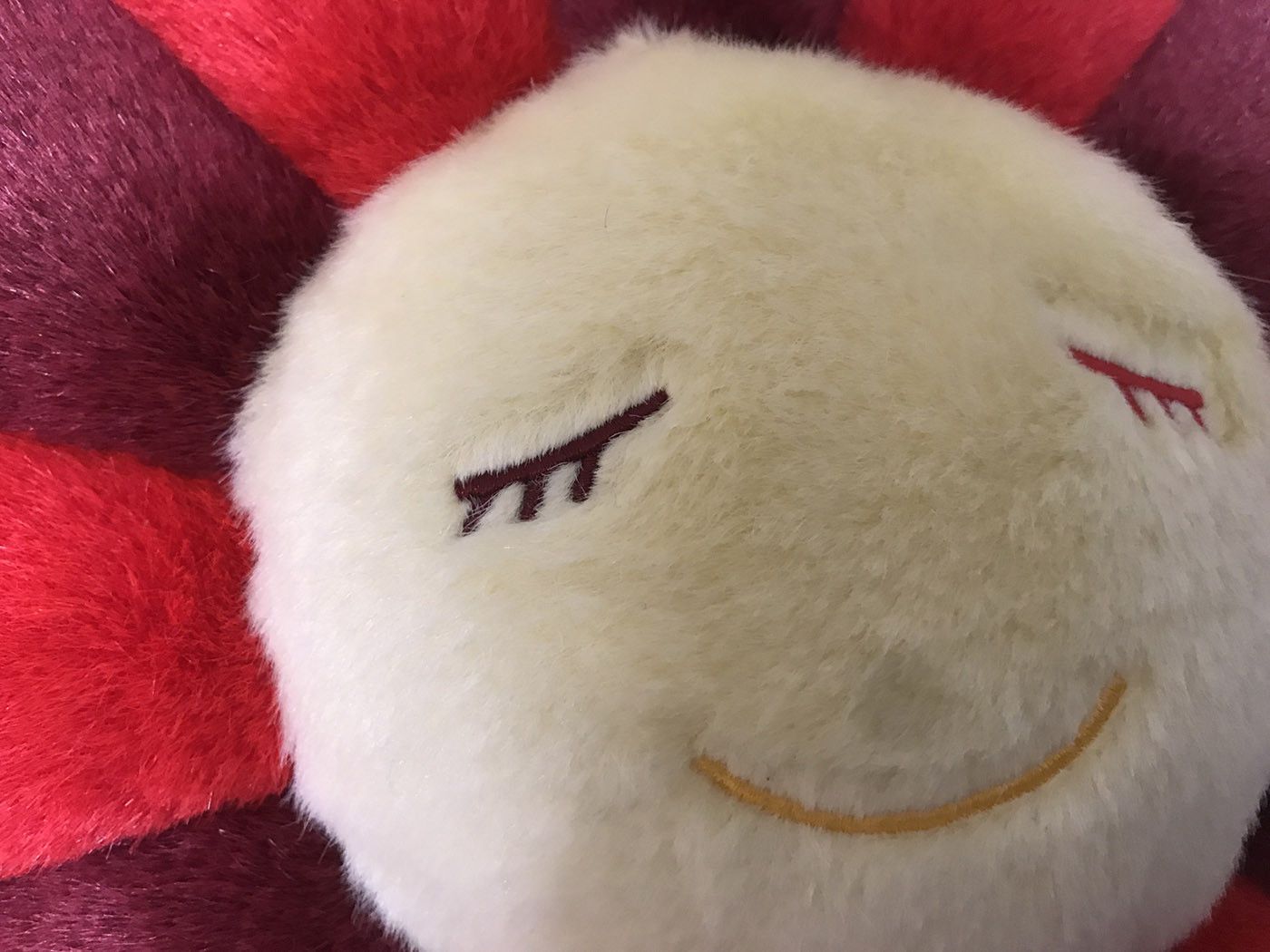 Takashi Murakami Takashi Murakami Kaikai Kiki Flower Cushion 30cm Red Size 28 - 4 Thumbnail