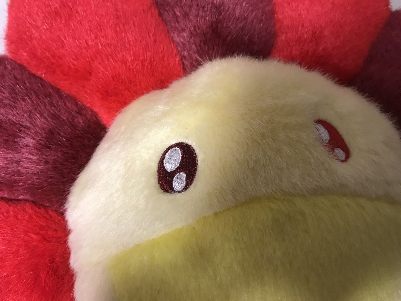 Takashi Murakami Takashi Murakami Kaikai Kiki Flower Cushion 30cm Red Size 28 - 3 Thumbnail