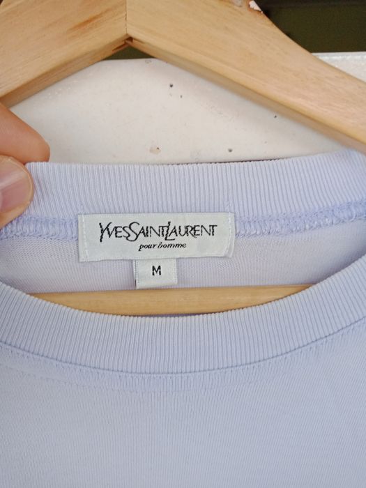 Luxury Yves Saint Laurent Spell Out Big Logo | Grailed