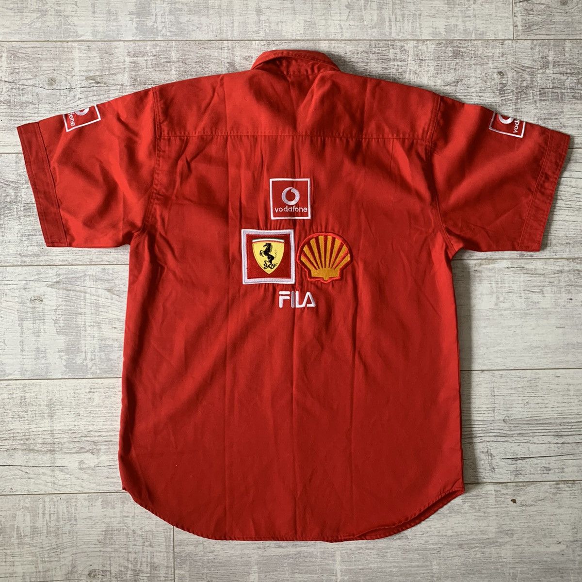 Ferrari × Vintage 🔥Vintage 1996 Ferrari Racing Shirt 🔥 Size US XL / EU 56 / 4 - 3 Thumbnail
