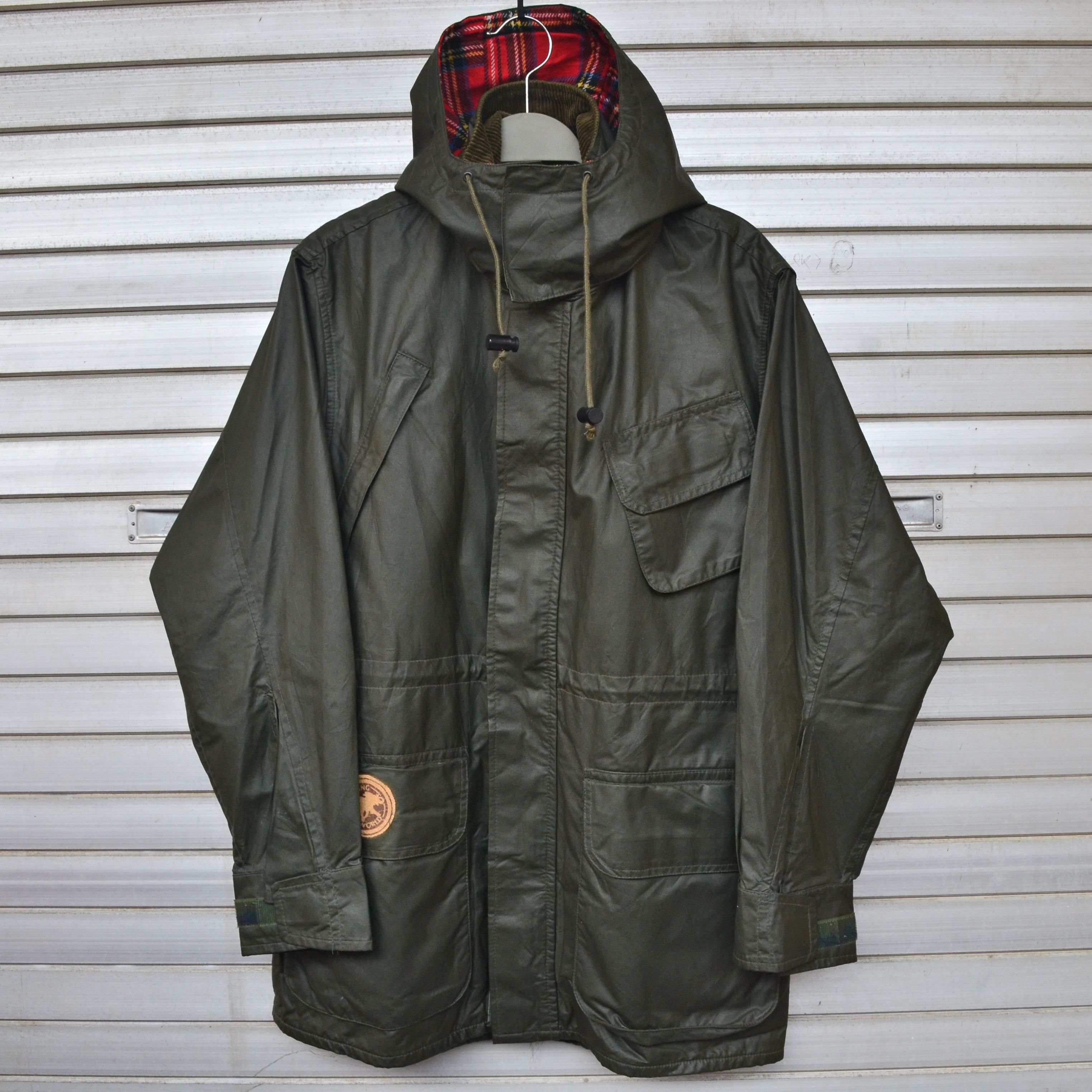 Vintage Rare! Hunting World New York Military Hunting Wax Jacket Grailed