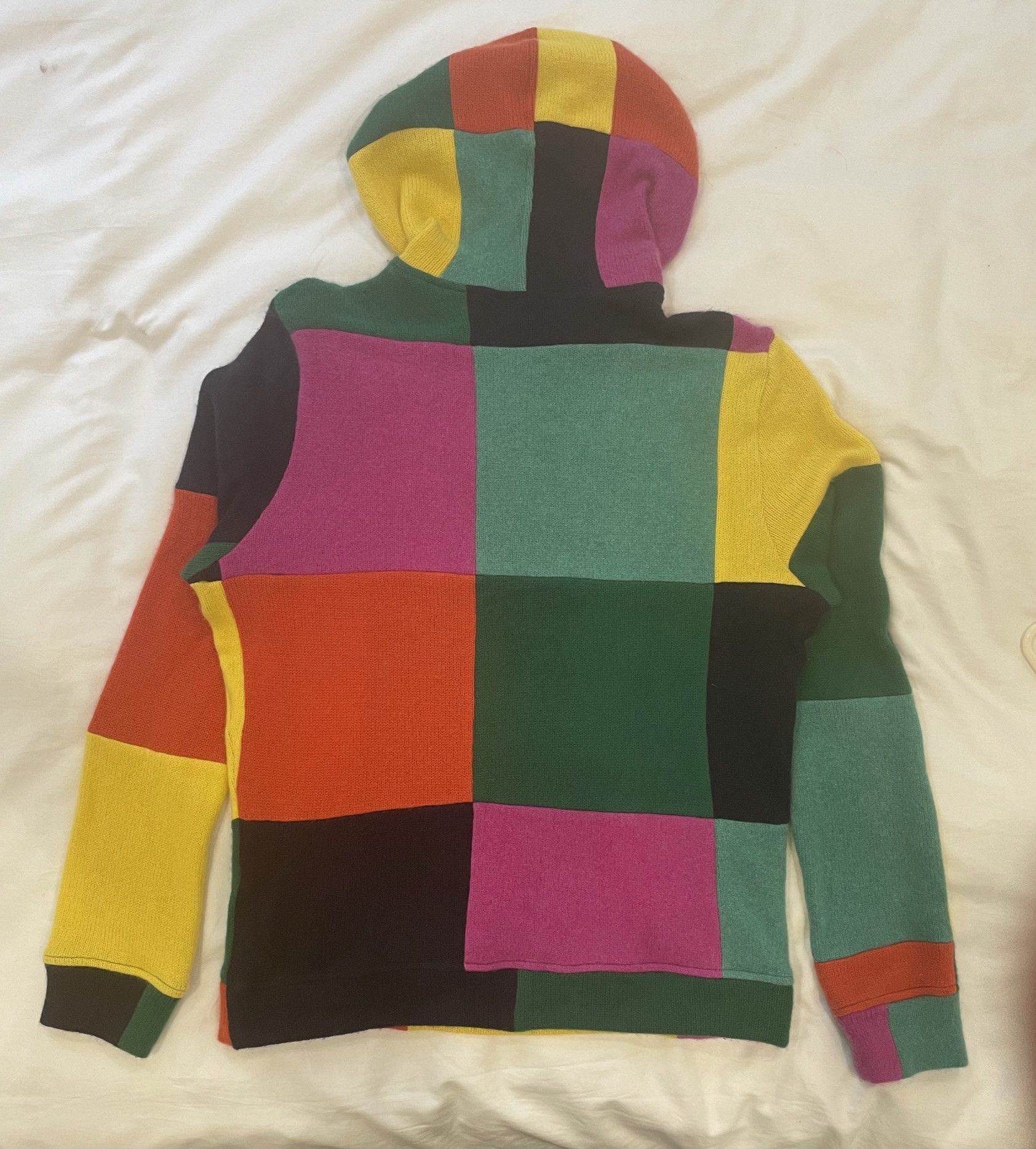 The Elder Statesman Cashmere Checker Hoodie Size US M / EU 48-50 / 2 - 4 Thumbnail