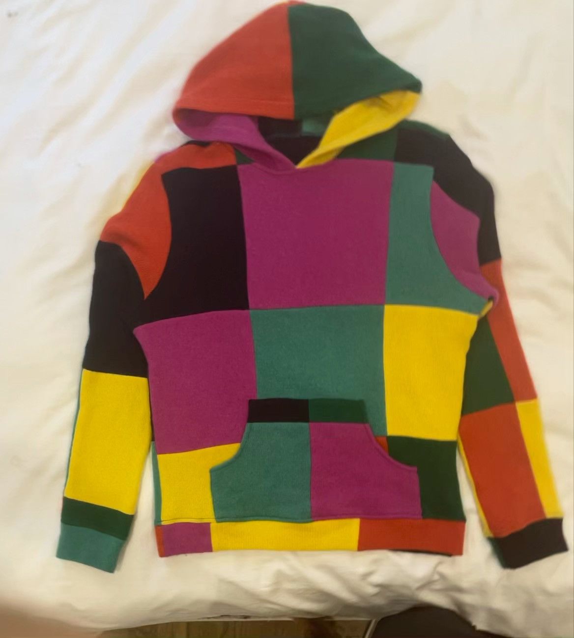 The Elder Statesman Cashmere Checker Hoodie Size US M / EU 48-50 / 2 - 1 Thumbnail