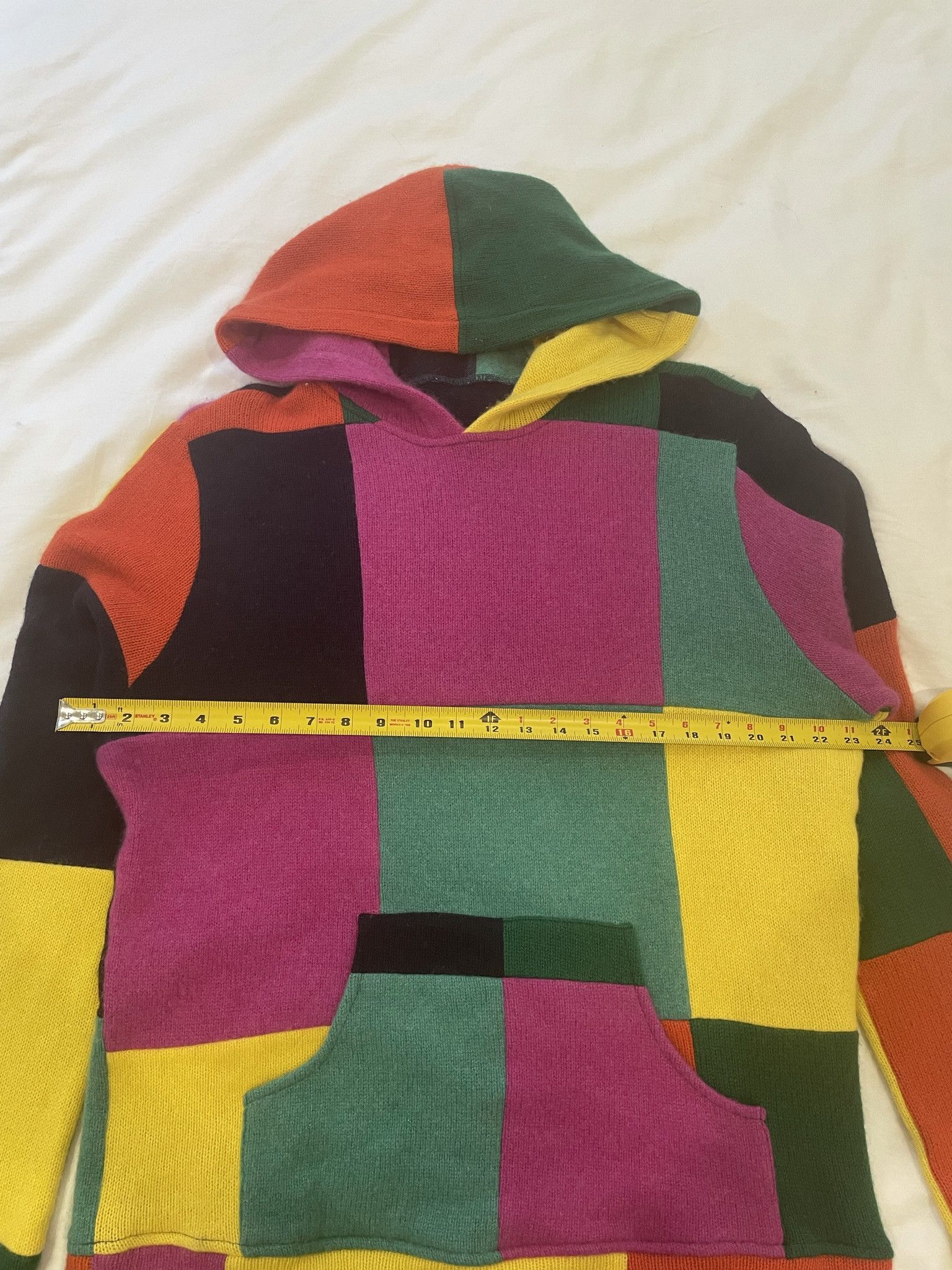 The Elder Statesman Cashmere Checker Hoodie Size US M / EU 48-50 / 2 - 5 Thumbnail