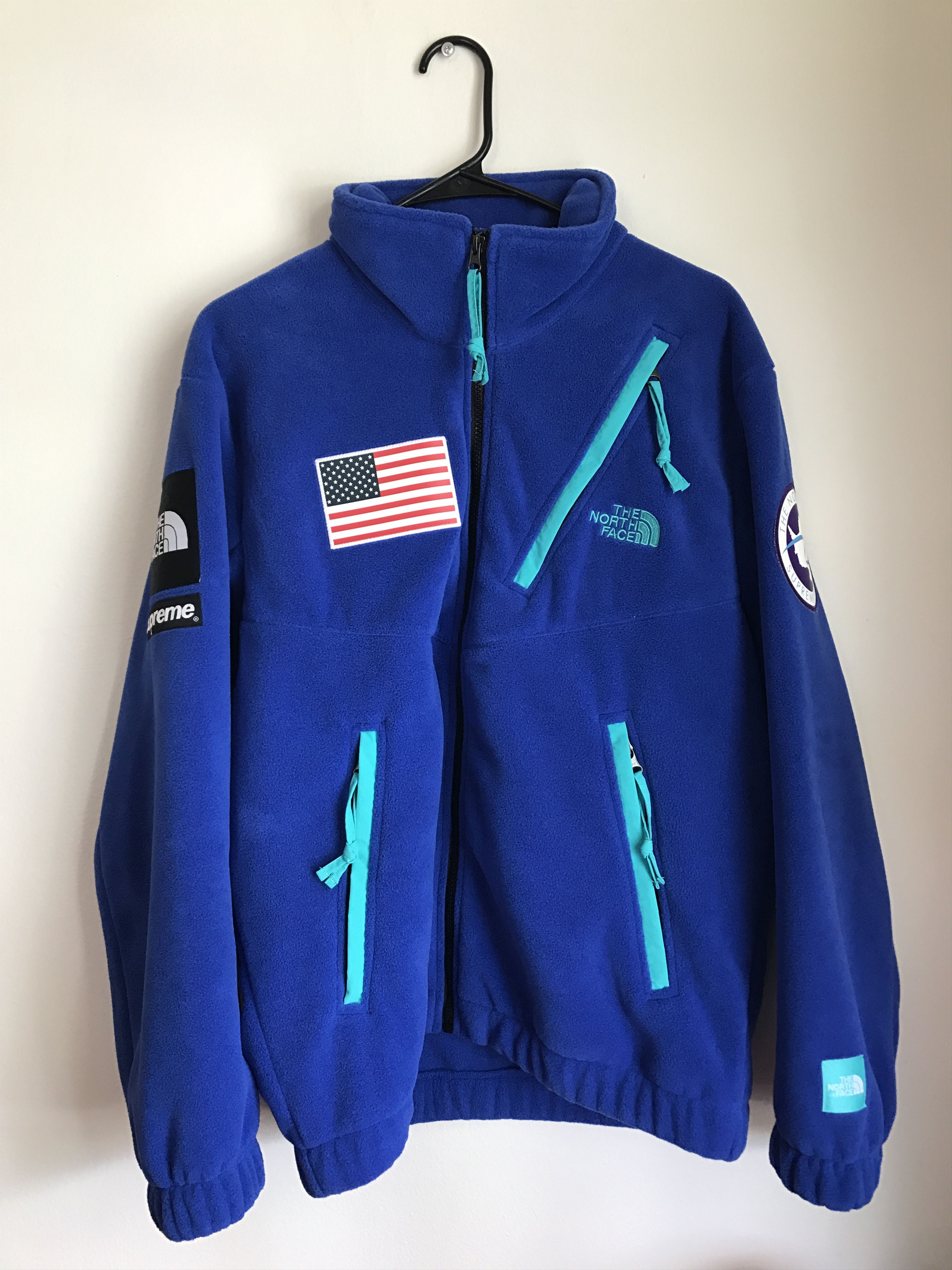 Supreme Supreme North face TNF Blue Polar Tec Fleece | Grailed