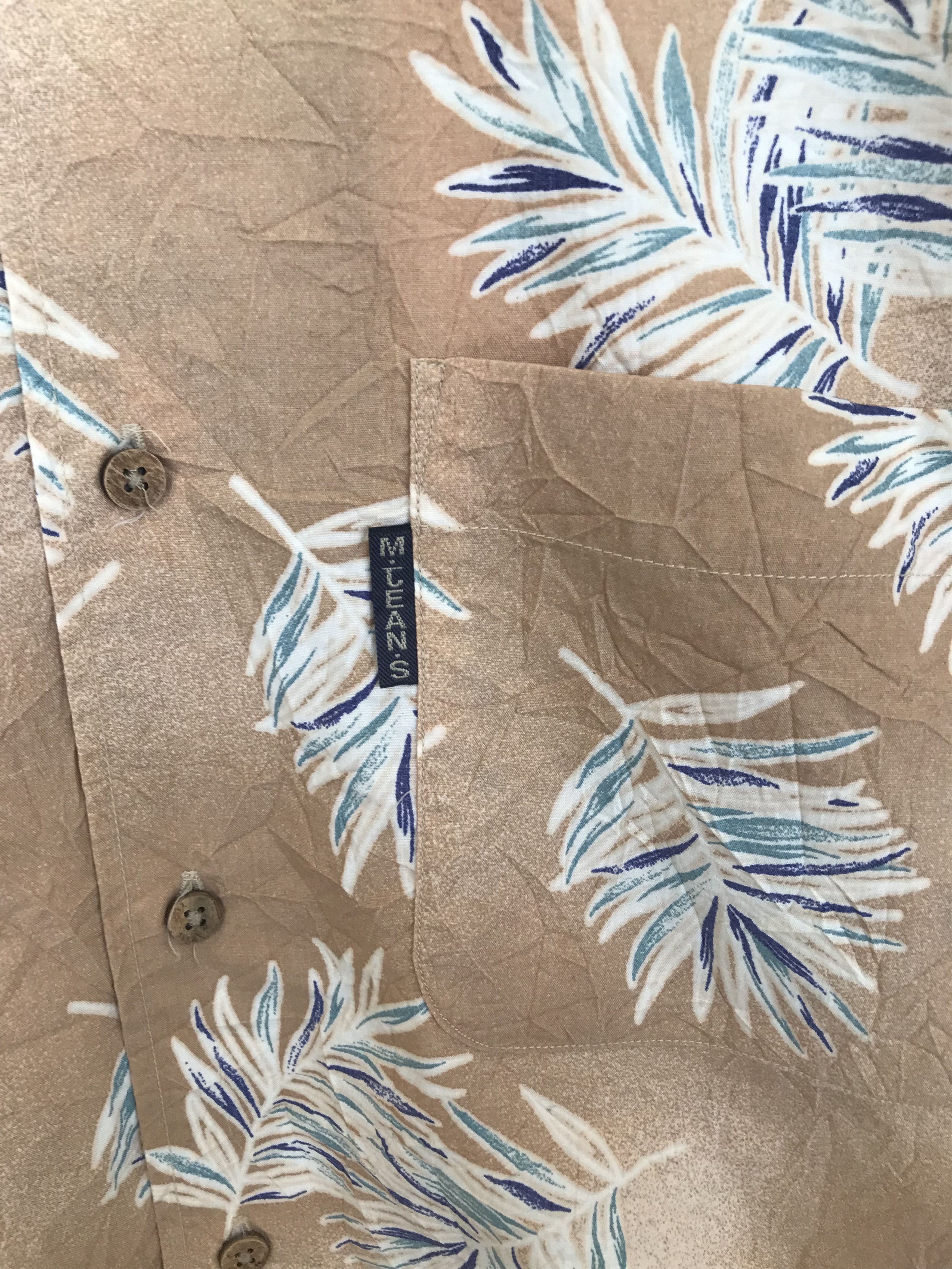 Michiko Koshino Vintage Michiko London Jeans Hawaiian Shirt Size US L / EU 52-54 / 3 - 4 Thumbnail