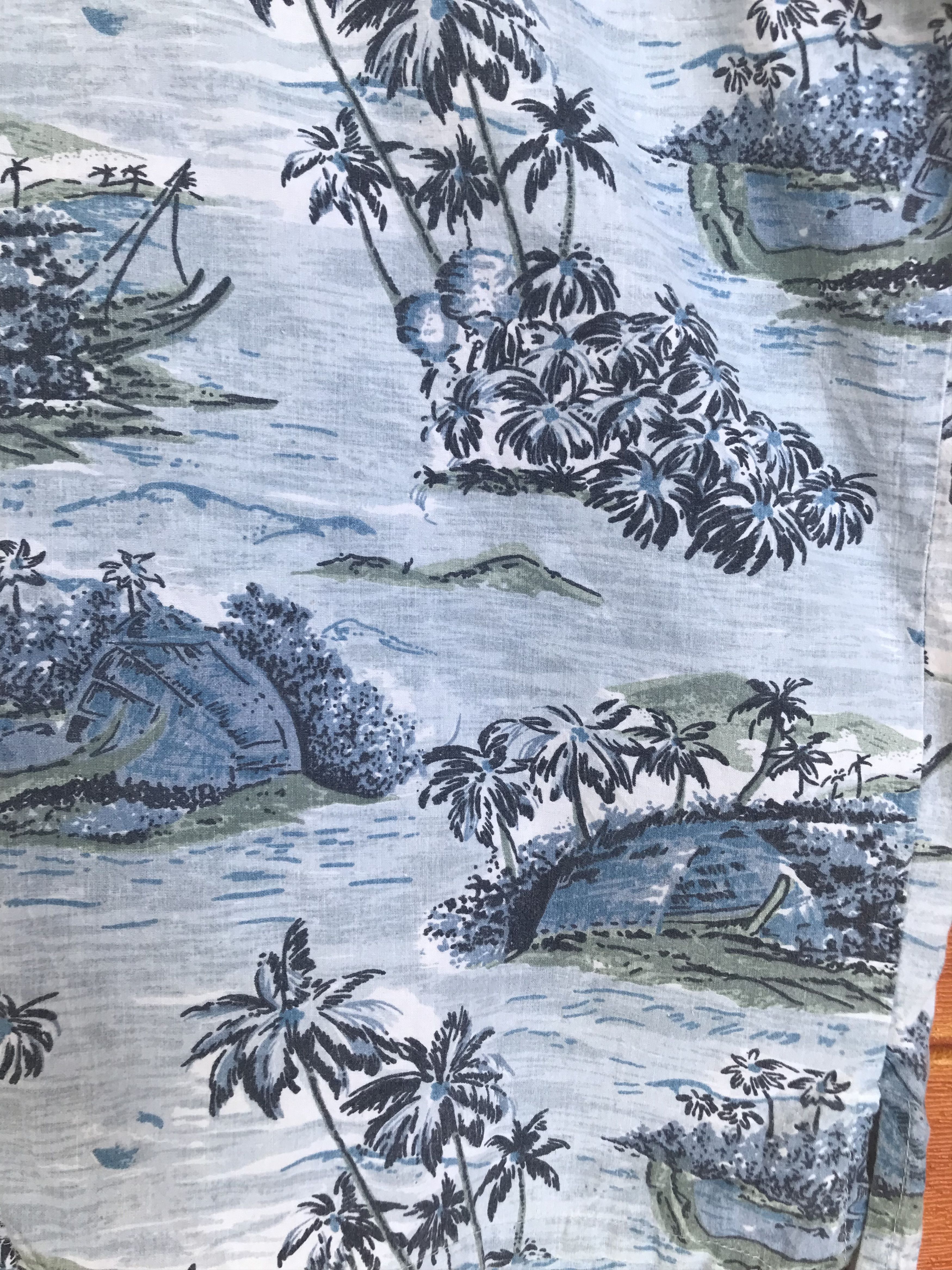 Vintage Vintage Box-Office Island Scenic View Hawaiian Shirt Size US L / EU 52-54 / 3 - 4 Thumbnail
