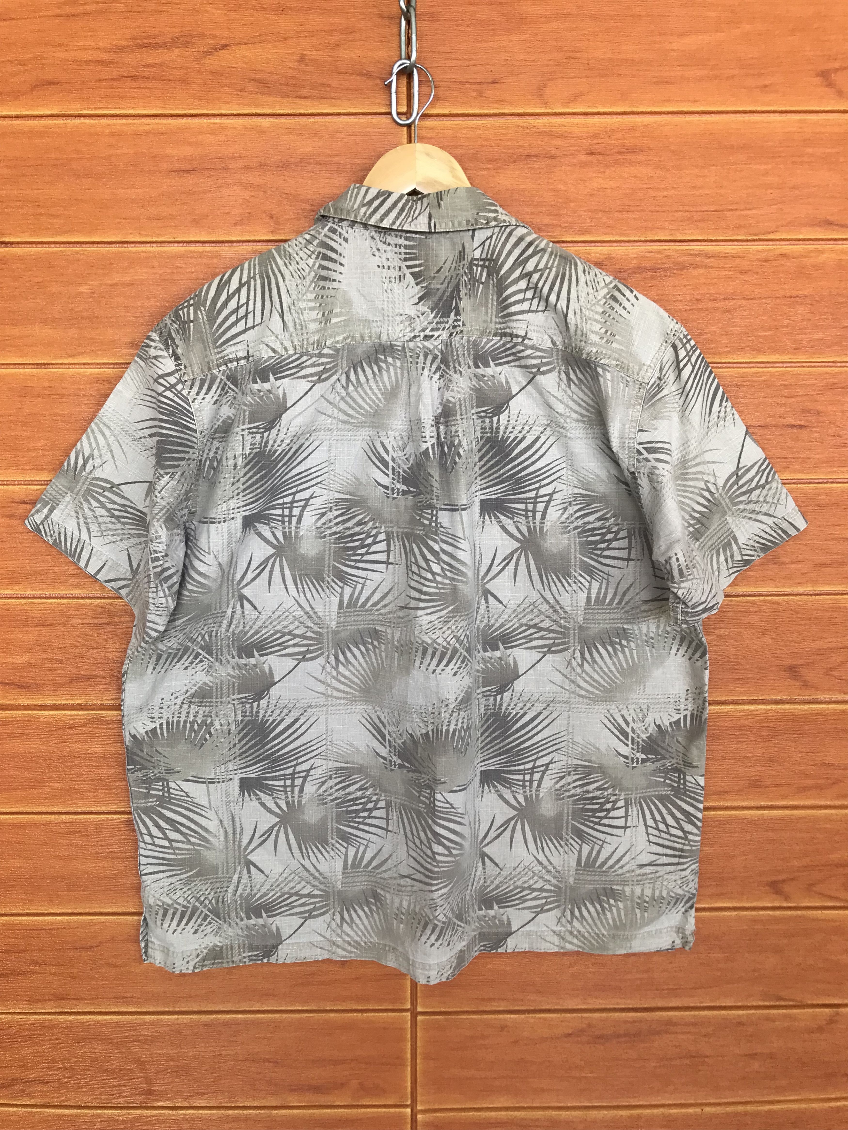 St. Johns Bay Vintage St. John Bay Trekker Cross Hatch Hawaiian Shirt Size US L / EU 52-54 / 3 - 6 Thumbnail