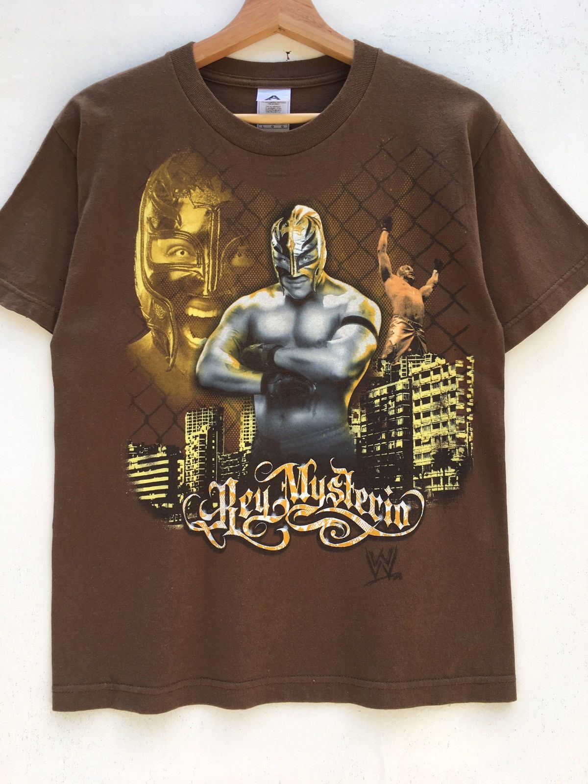 WWE Vintage 90s Rey Mysterio WWE Youth T-Shirt Size US S / EU 44-46 / 1 - 5 Thumbnail