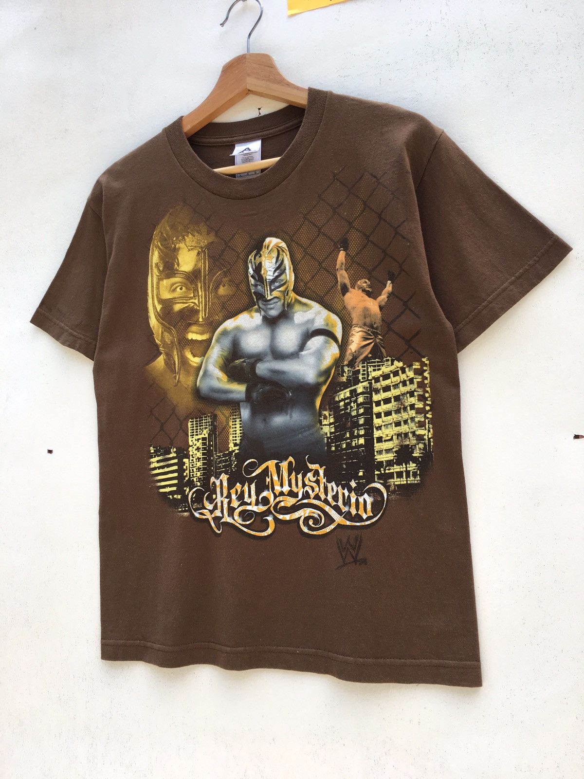 WWE Vintage 90s Rey Mysterio WWE Youth T-Shirt Size US S / EU 44-46 / 1 - 4 Thumbnail