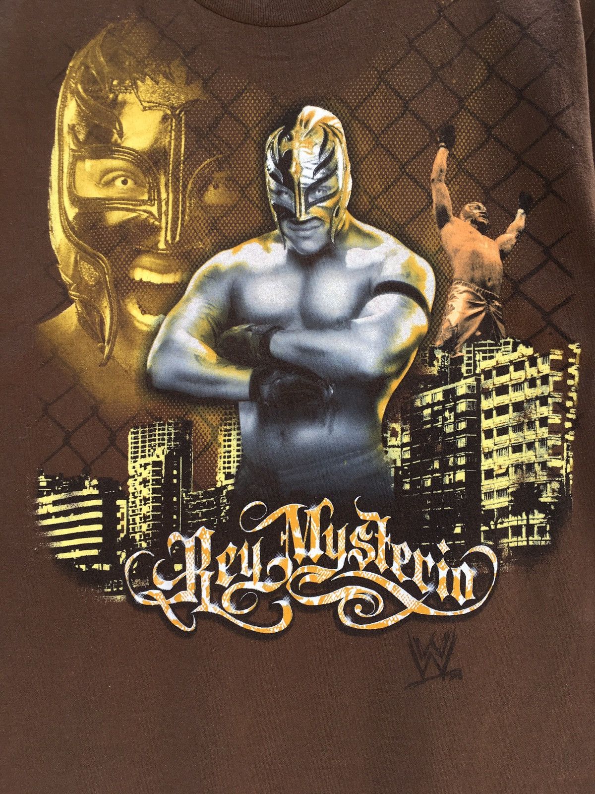 WWE Vintage 90s Rey Mysterio WWE Youth T-Shirt Size US S / EU 44-46 / 1 - 10 Thumbnail