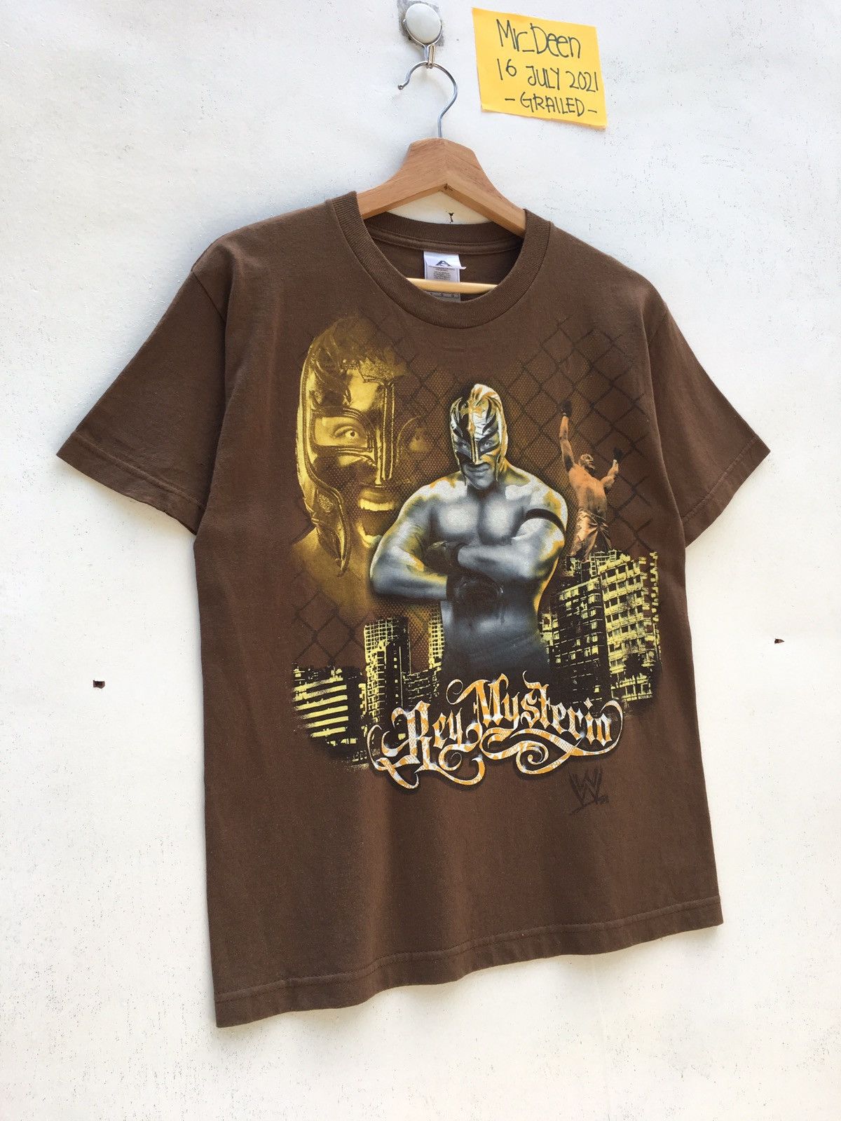 WWE Vintage 90s Rey Mysterio WWE Youth T-Shirt Size US S / EU 44-46 / 1 - 3 Thumbnail