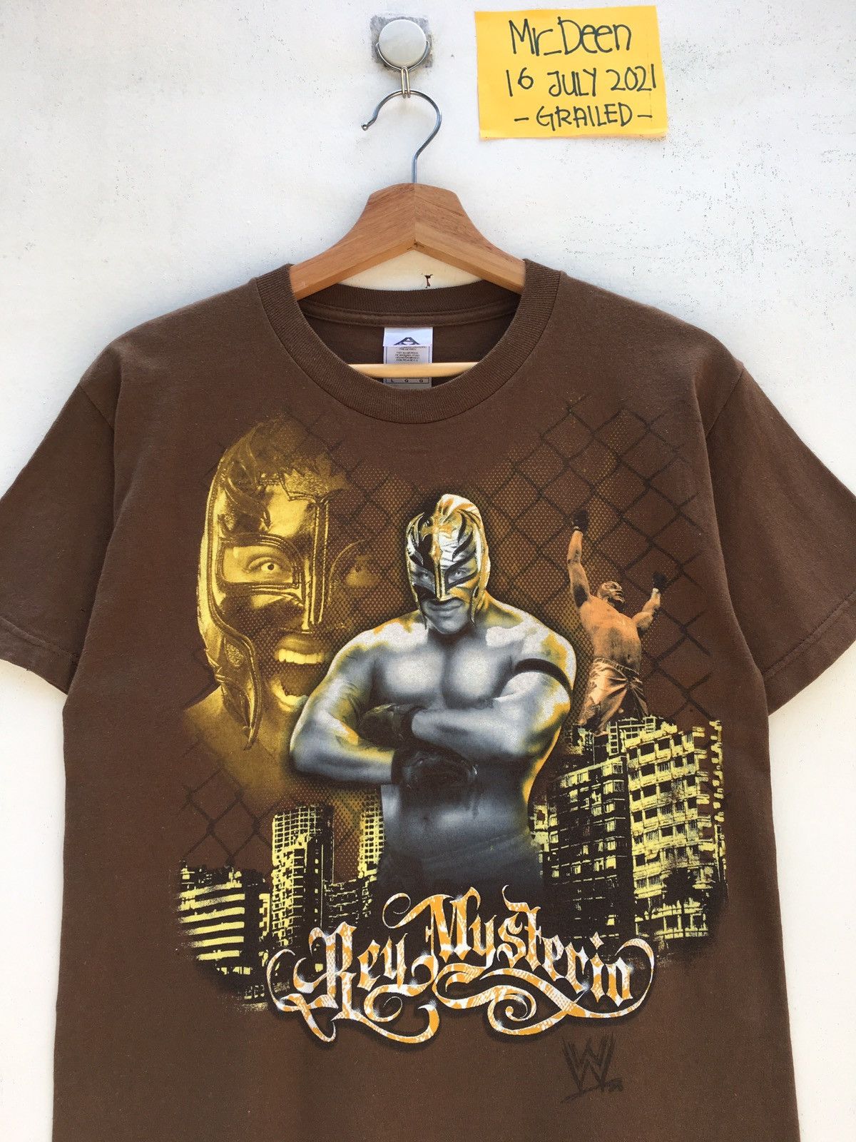 WWE Vintage 90s Rey Mysterio WWE Youth T-Shirt Size US S / EU 44-46 / 1 - 1 Thumbnail