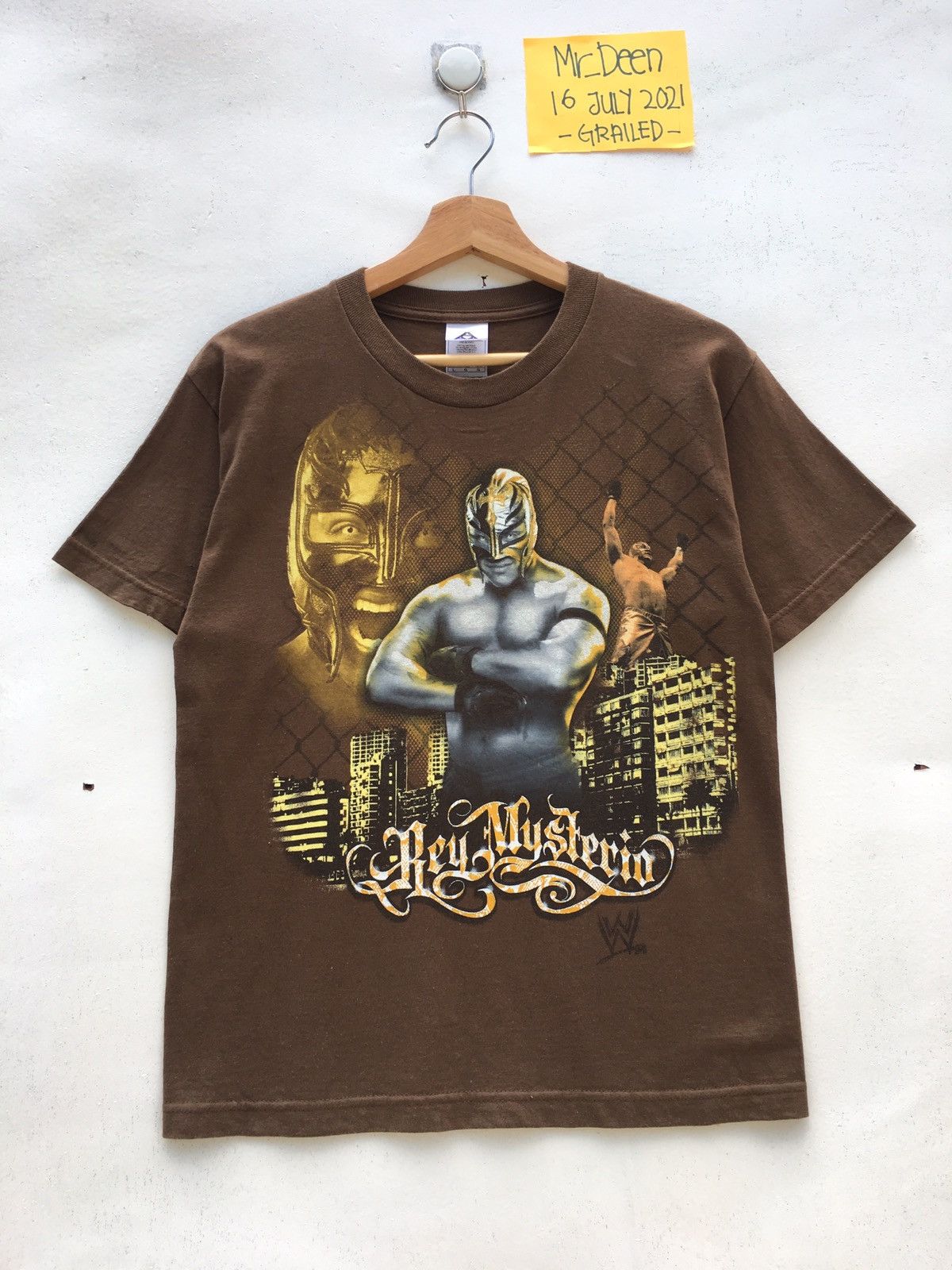 WWE Vintage 90s Rey Mysterio WWE Youth T-Shirt Size US S / EU 44-46 / 1 - 2 Thumbnail