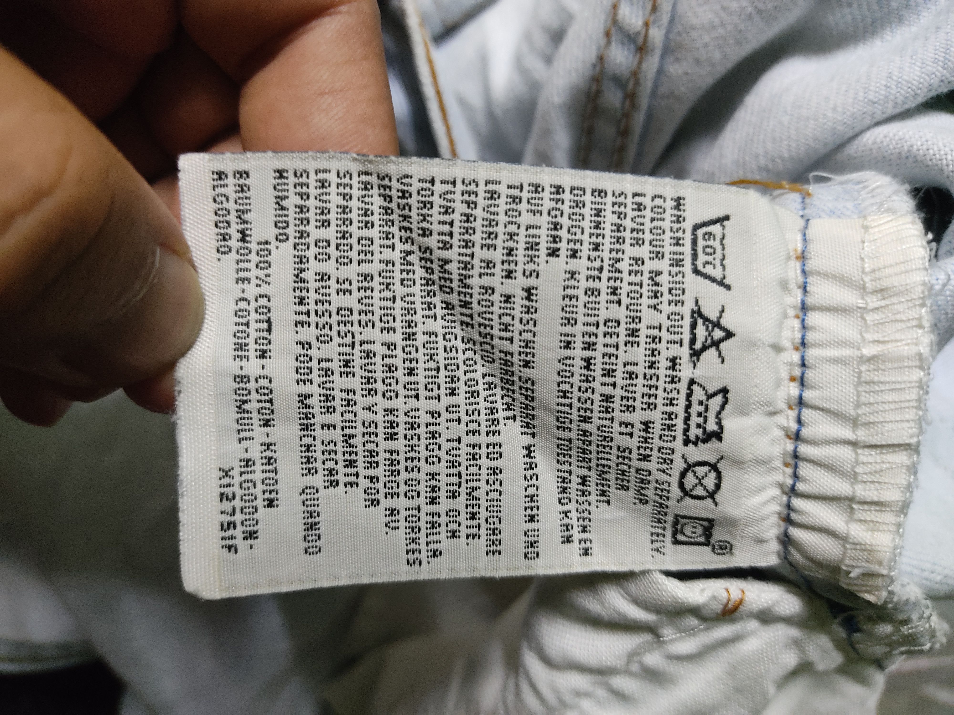 Levi's Vintage Levis 501 Made In Barcelona Size US 33 - 7 Thumbnail
