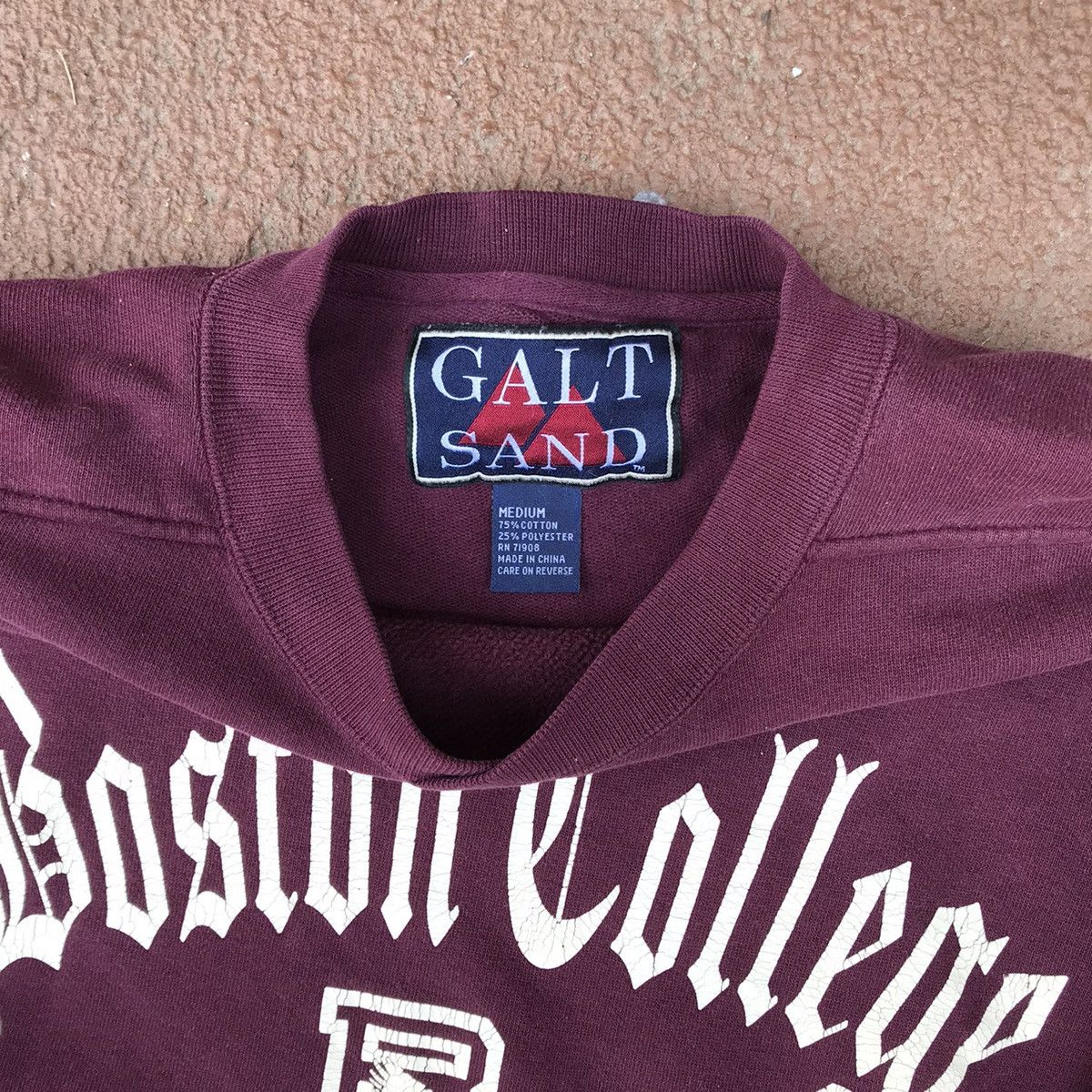 Vintage Vintage 90s Boston college sweatshirt Size US M / EU 48-50 / 2 - 4 Thumbnail