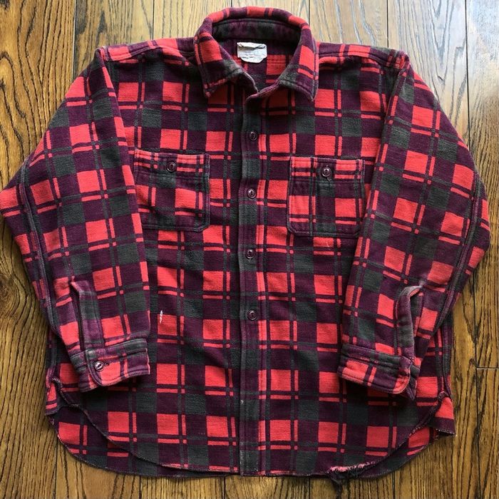 Vintage Vintage 1970's Champion Plaid Flannel | Grailed