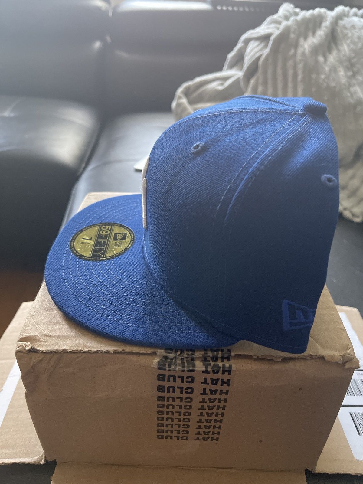 Hat Club × New Era × New York Yankees Hat Club Exclusive NY Yankees 1996 World Series 7 7/8 Royal Size ONE SIZE - 3 Thumbnail