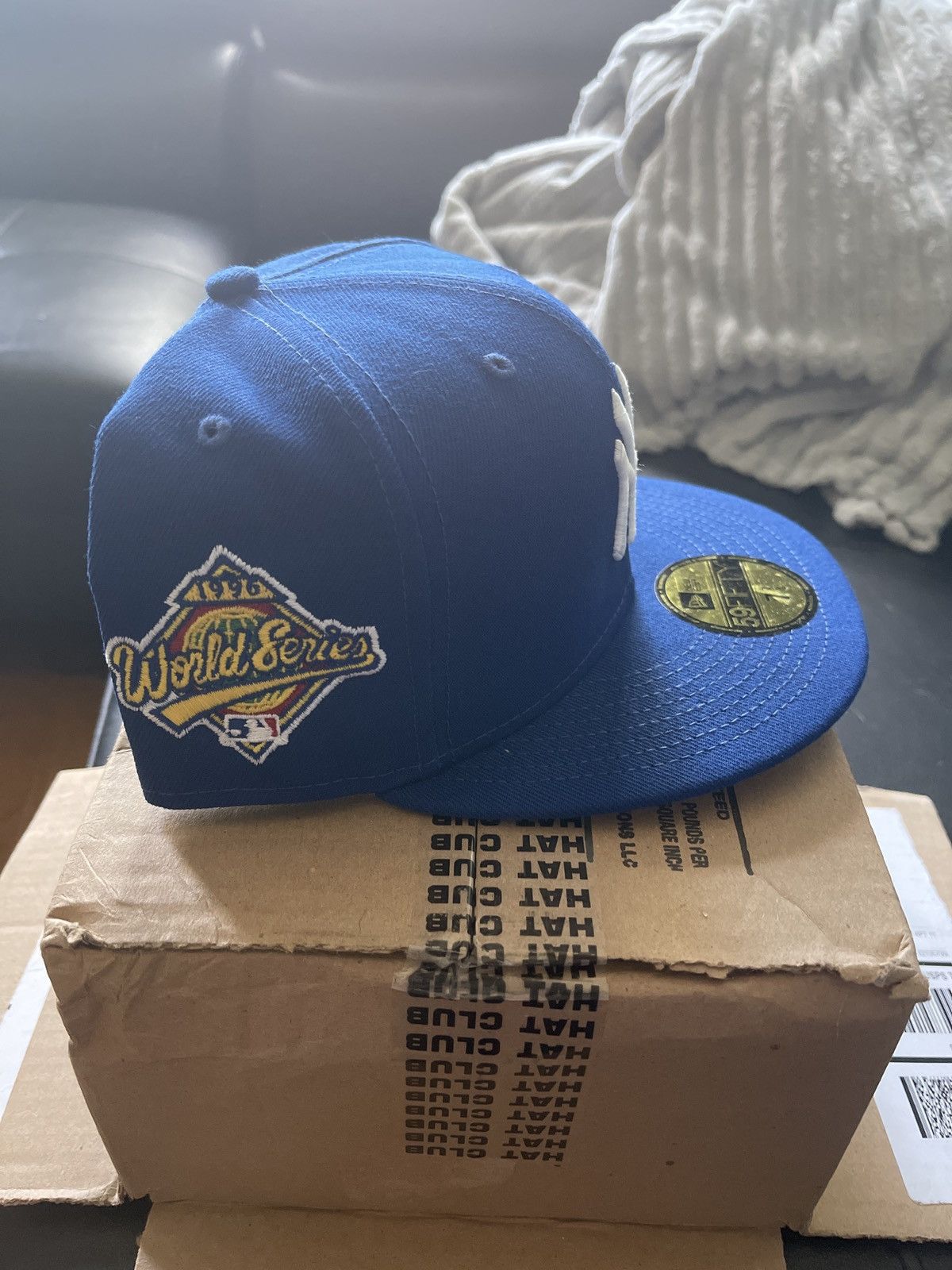 Hat Club × New Era × New York Yankees Hat Club Exclusive NY Yankees 1996 World Series 7 7/8 Royal Size ONE SIZE - 2 Thumbnail