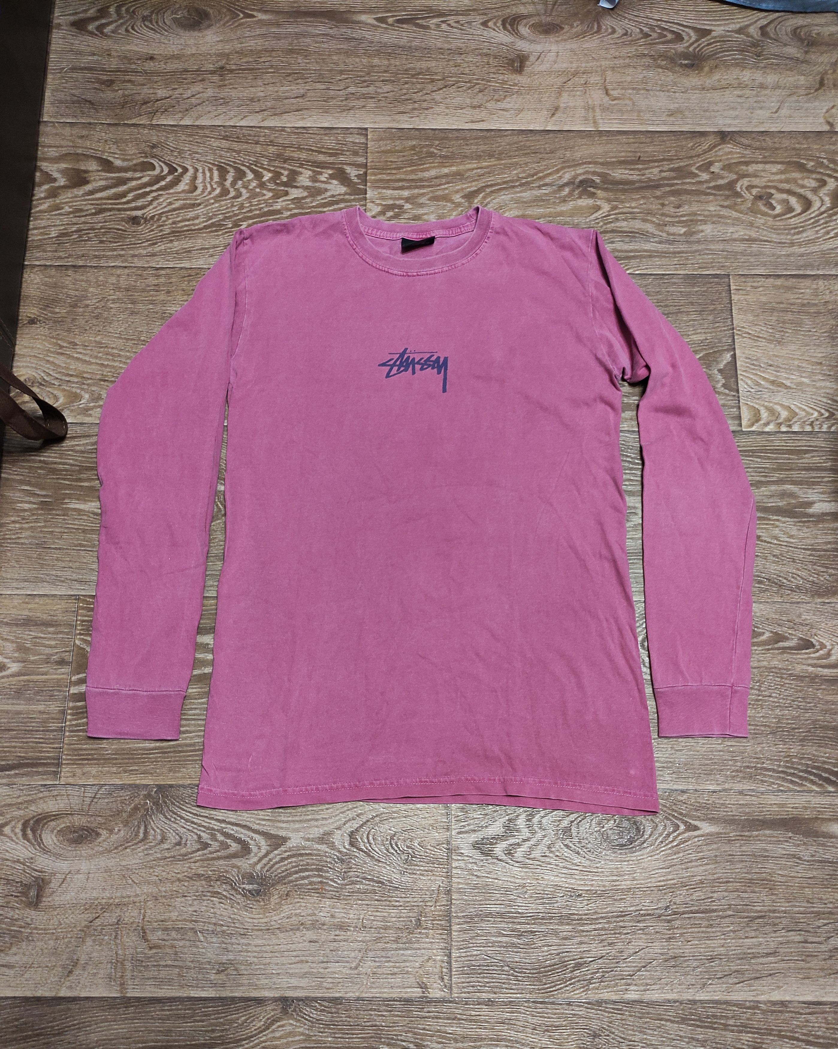Vintage Stussy long sleeve purple rare