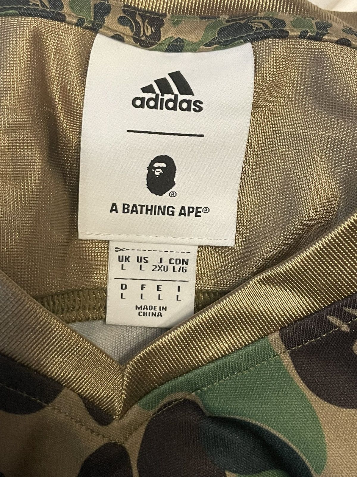 Adidas × Bape Bape x Adidas SB Jersey Size US L / EU 52-54 / 3 - 3 Thumbnail