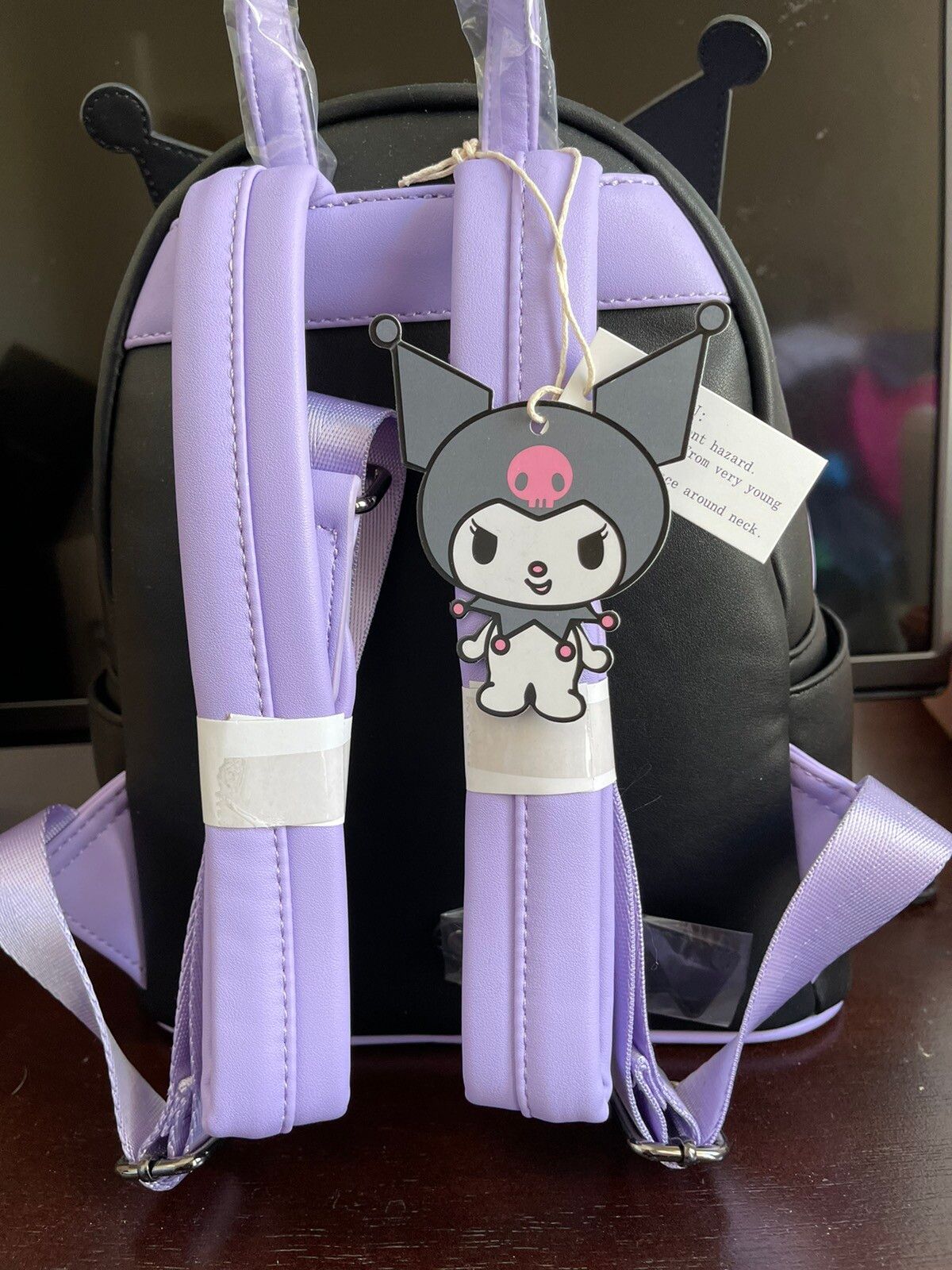 Streetwear Loungefly Sanrio Kuromi Rare Mini Backpack Size ONE SIZE - 6 Preview