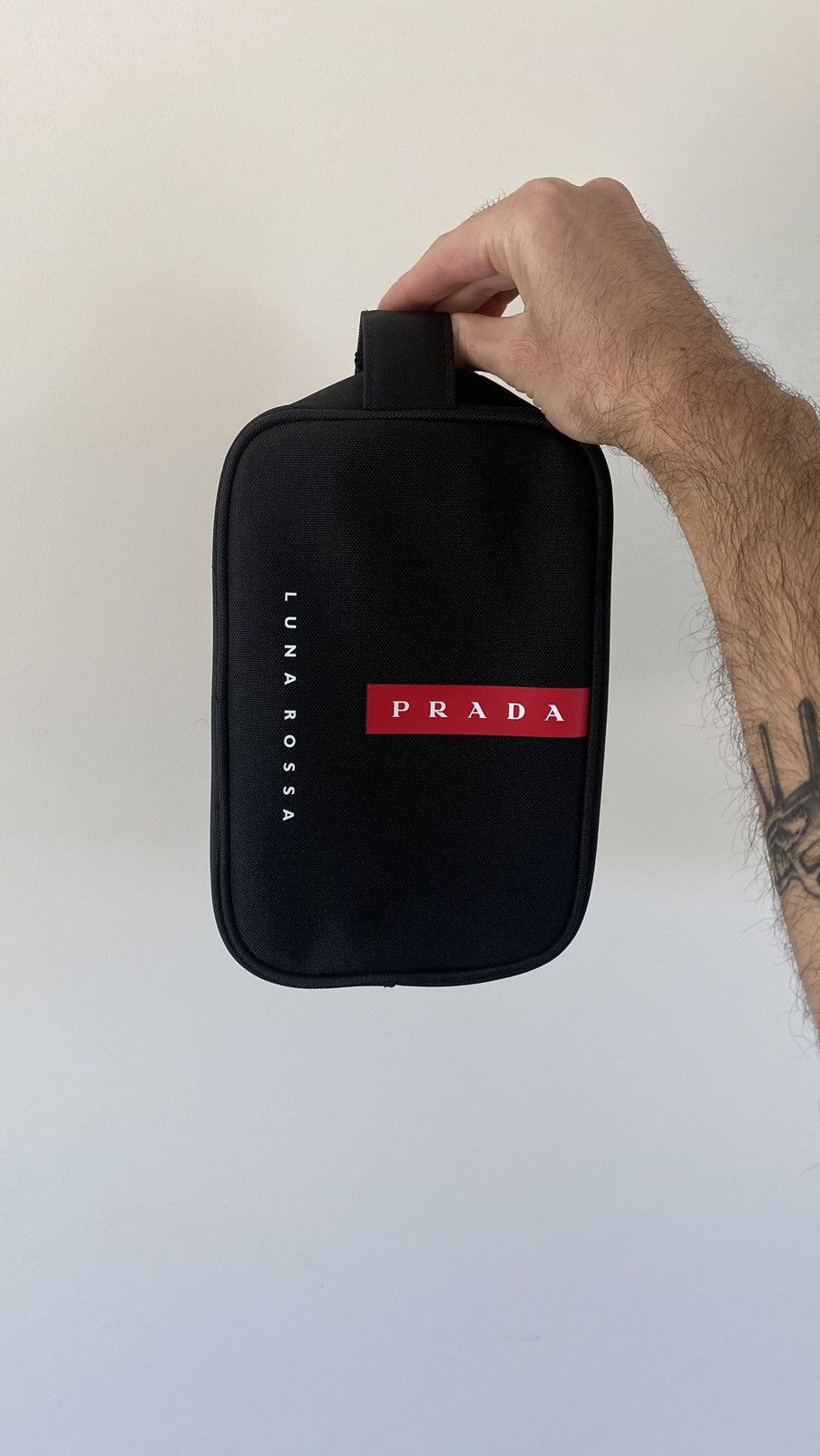 Prada Luna Rossa Toiletry Bag