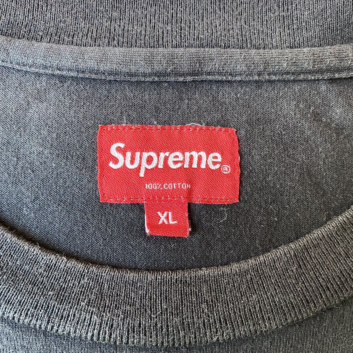 Supreme Used SS16 Supreme Debossed Tee Black Size XL Size US XL / EU 56 / 4 - 7 Thumbnail