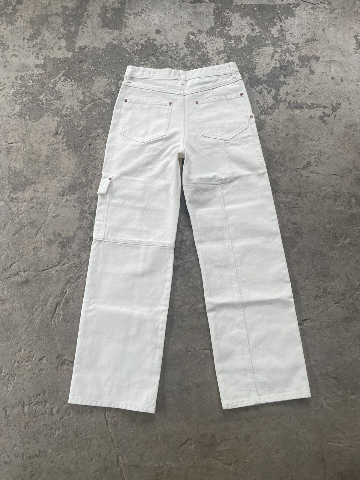 Andersson Bell White Multi Pocket Trouser Size US 30 / EU 46 - 4 Thumbnail