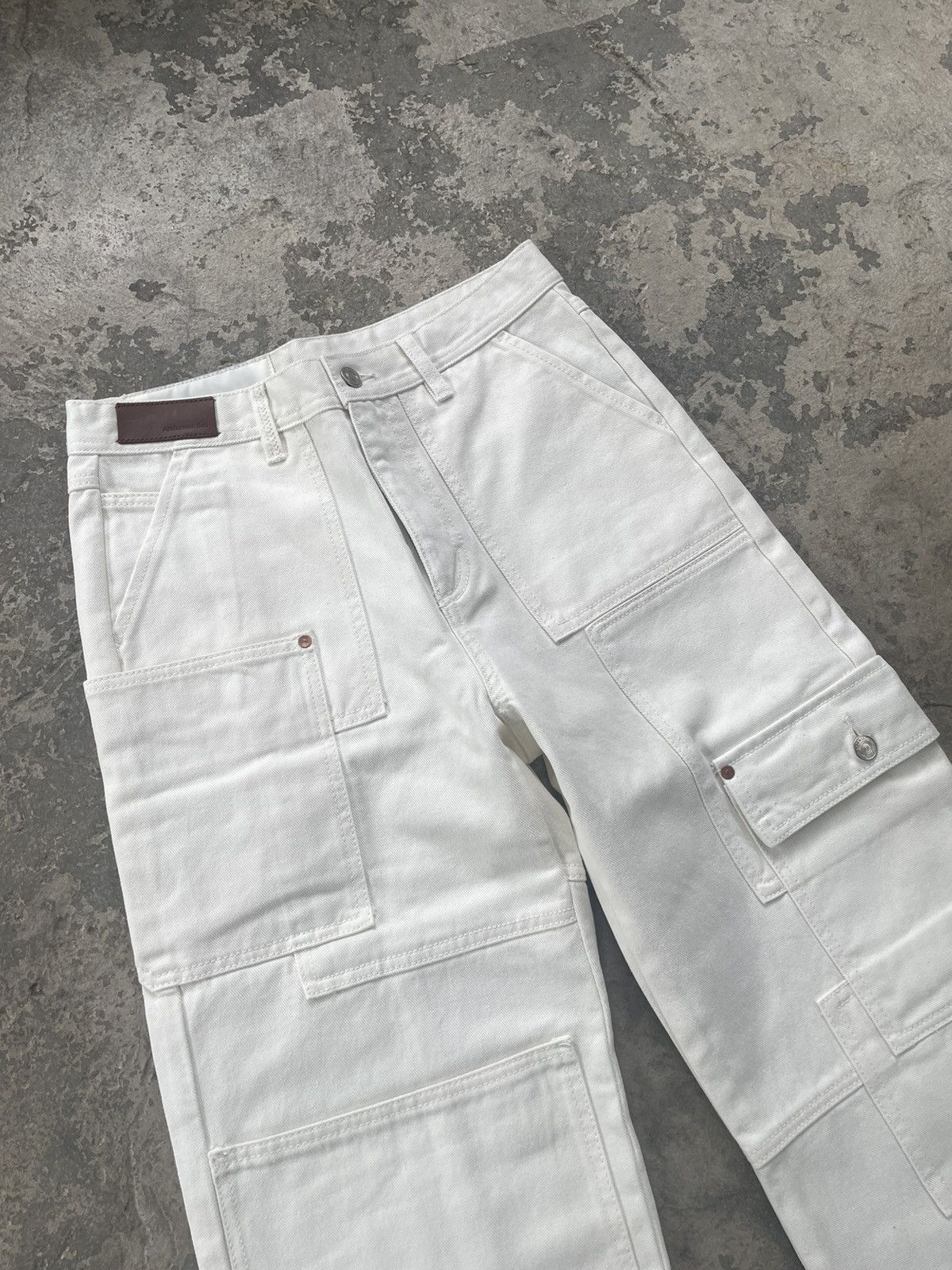 Andersson Bell White Multi Pocket Trouser Size US 30 / EU 46 - 2 Thumbnail