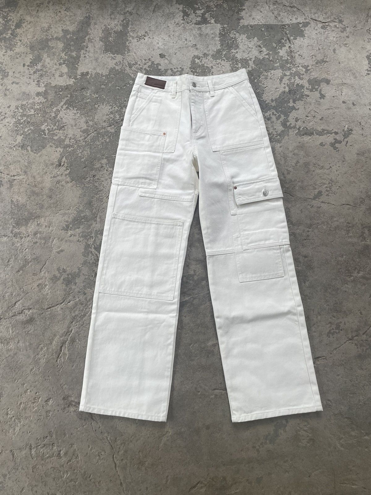 Andersson Bell White Multi Pocket Trouser Size US 30 / EU 46 - 1 Thumbnail