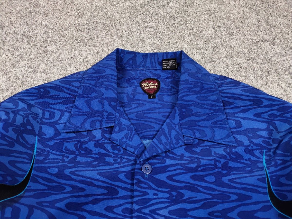 Vintage Vinrage 90s Gibson USA Tour Wear Hawaiian button Shirts Size US L / EU 52-54 / 3 - 10 Thumbnail