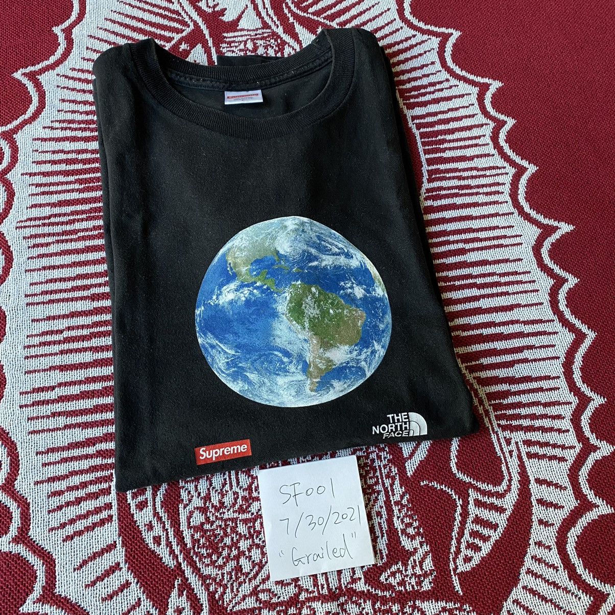 Supreme Used SS20 Supreme The North Face One World Tee Black Size ...