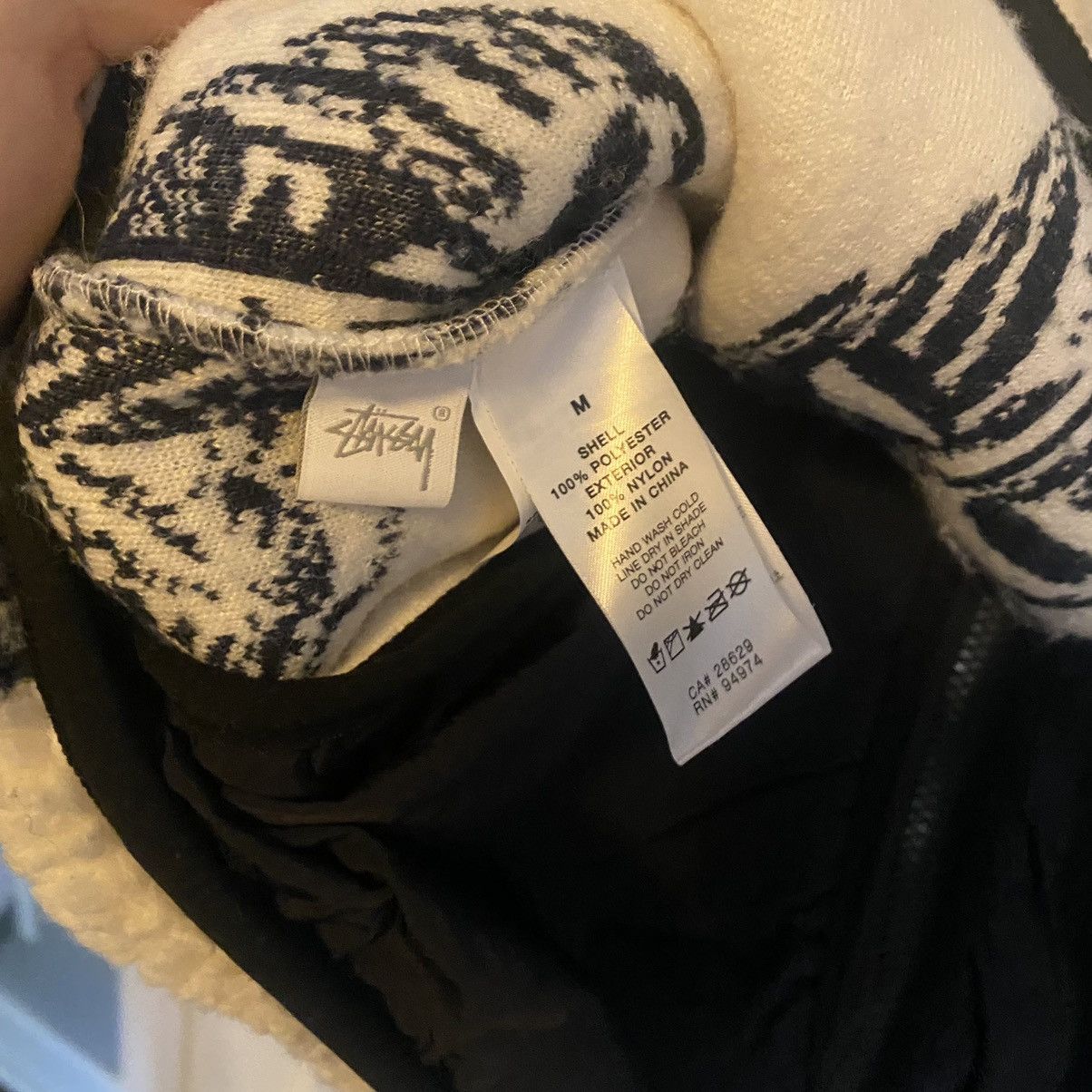 Stussy Stussy Mask Fleece Size US M / EU 48-50 / 2 - 5 Thumbnail